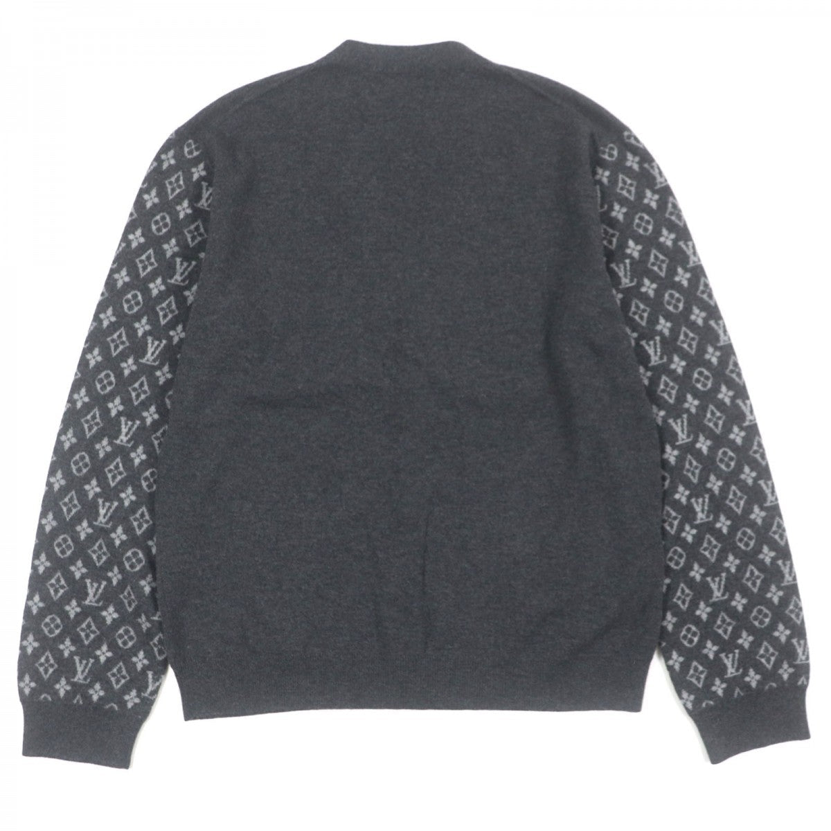 Louis Vuitton cardigan 1AATLY L Wool Gray Apparel