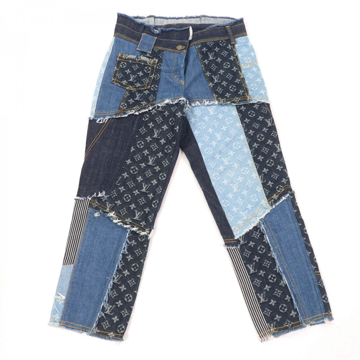 Louis Vuitton 07SS Indigo 38 Denim Cotton Apparel