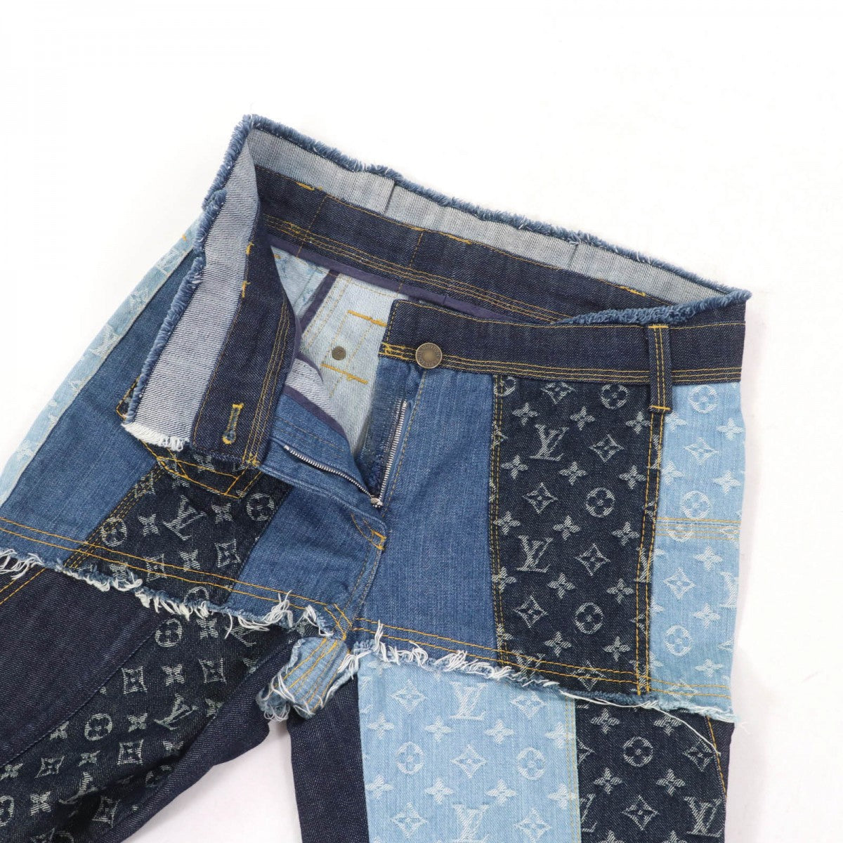 Louis Vuitton 07SS Indigo 38 Denim Cotton Apparel