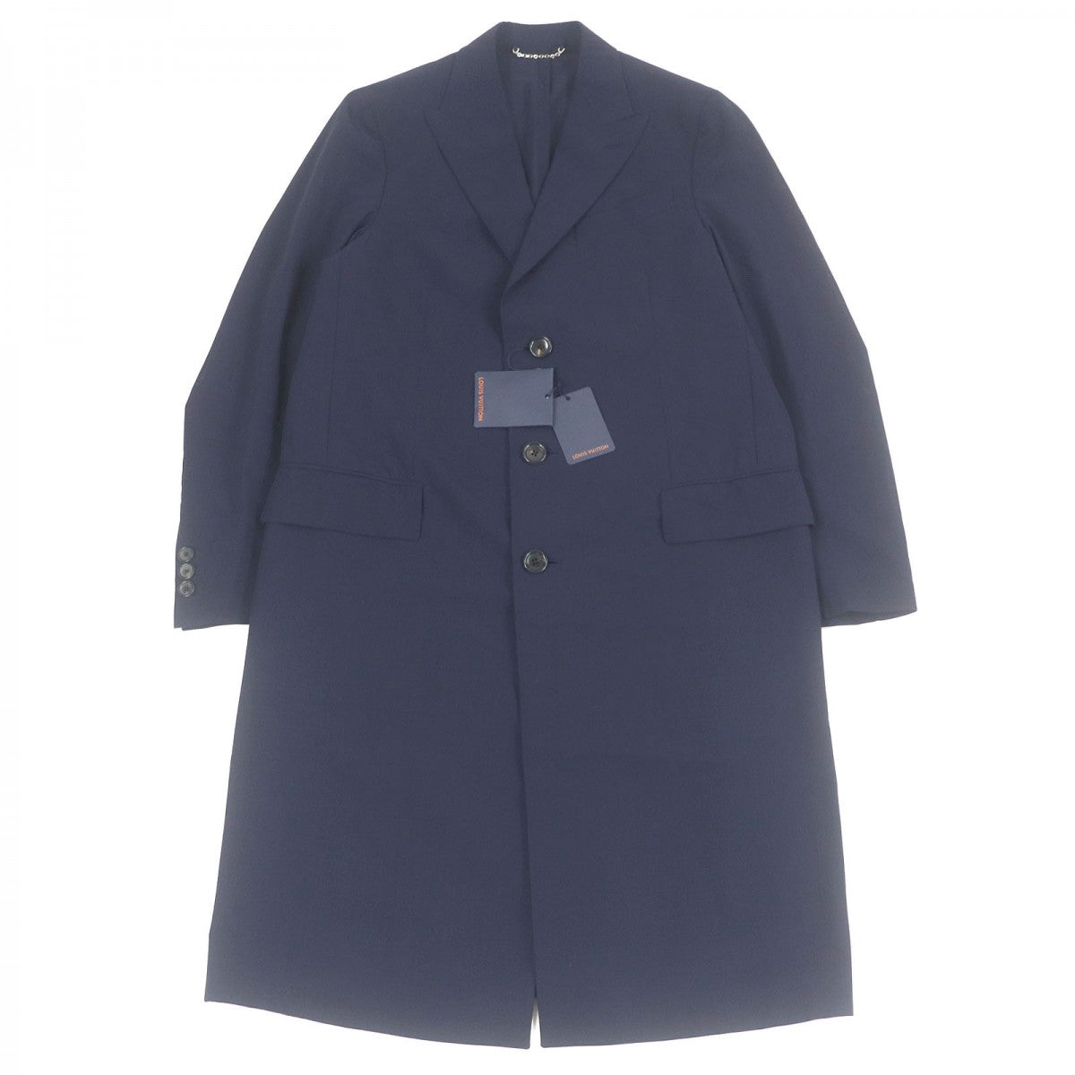 Louis Vuitton Chester coat 50 Wool Navy Apparel