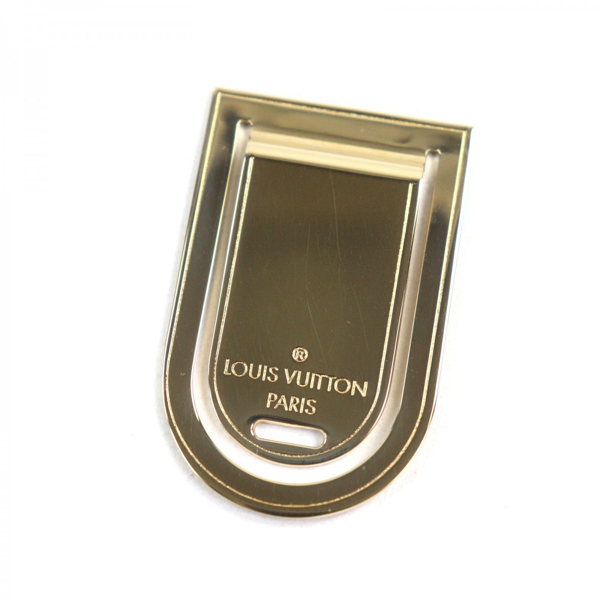 Louis Vuitton Money clip M65068 Gold Apparel
