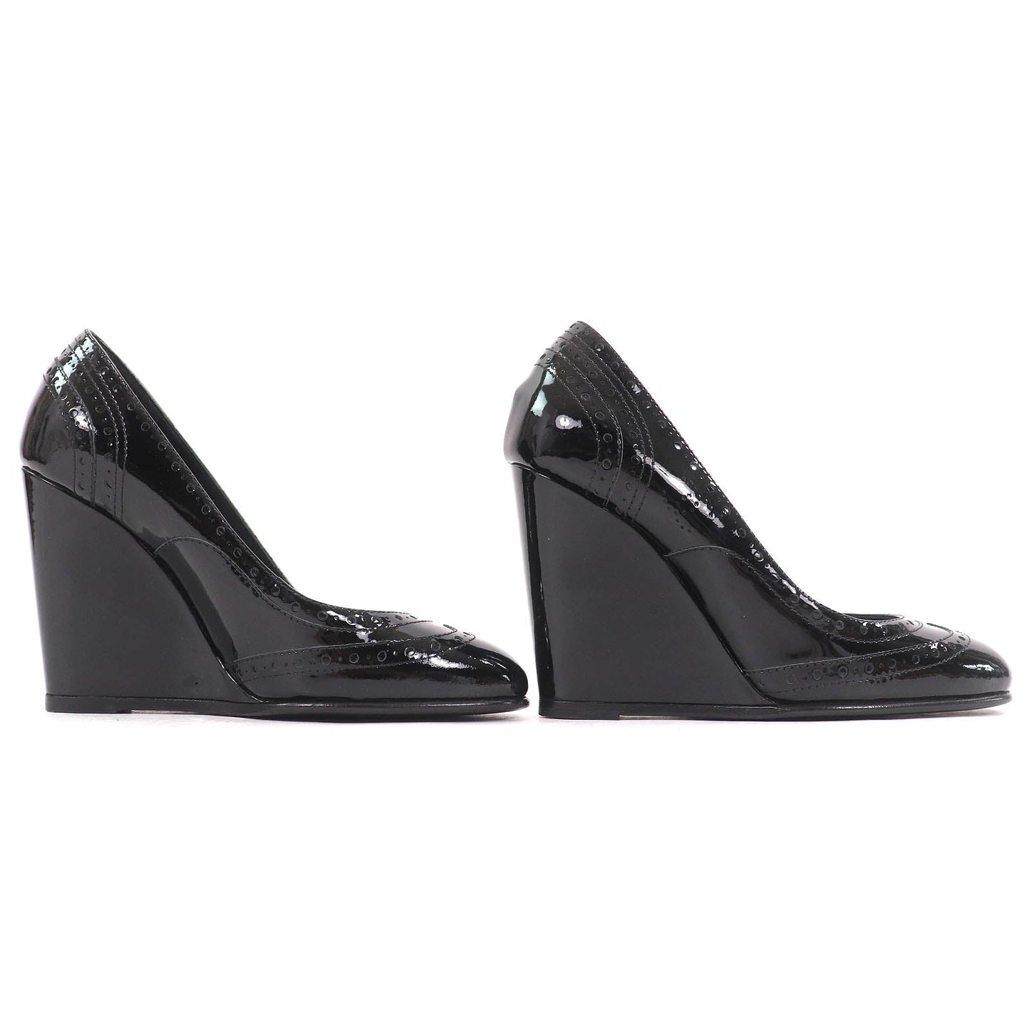 Chanel G31216 Patent Leather Pumps