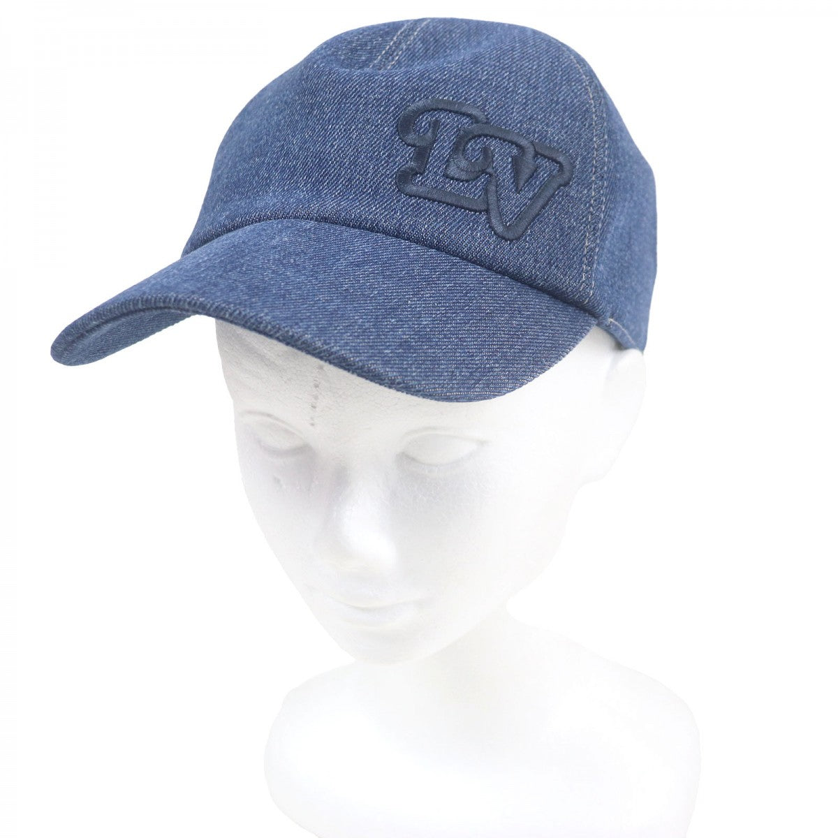 Louis Vuitton M7009L Indigo Cotton Blue Hat