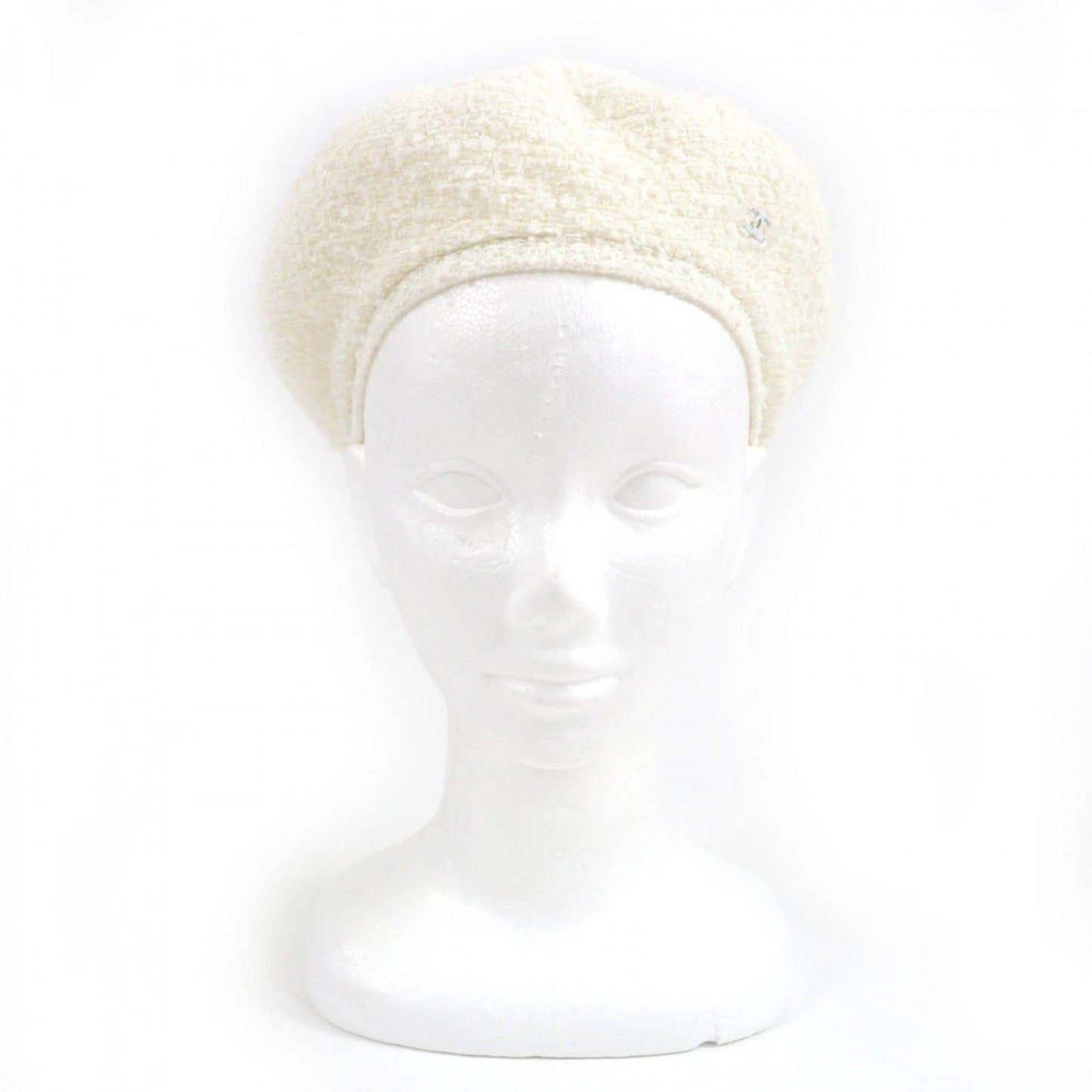 Chanel beret 19V polyamide M White Handbag