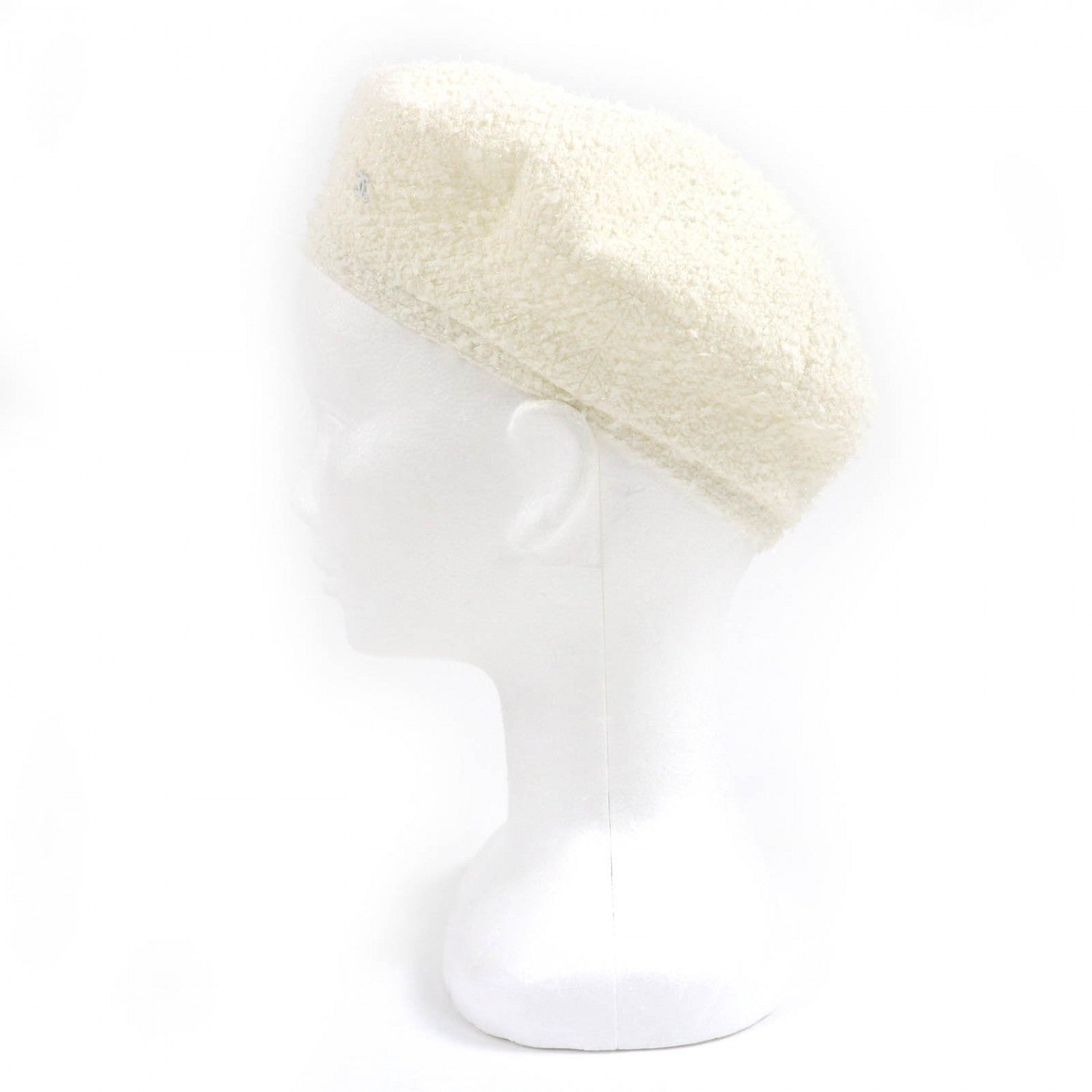 Chanel beret 19V polyamide M White Handbag