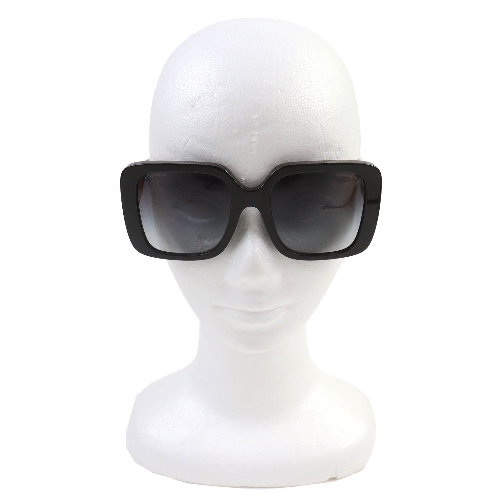 Chanel Coco Mark Square Shape Eyewear Sunglasses Bag