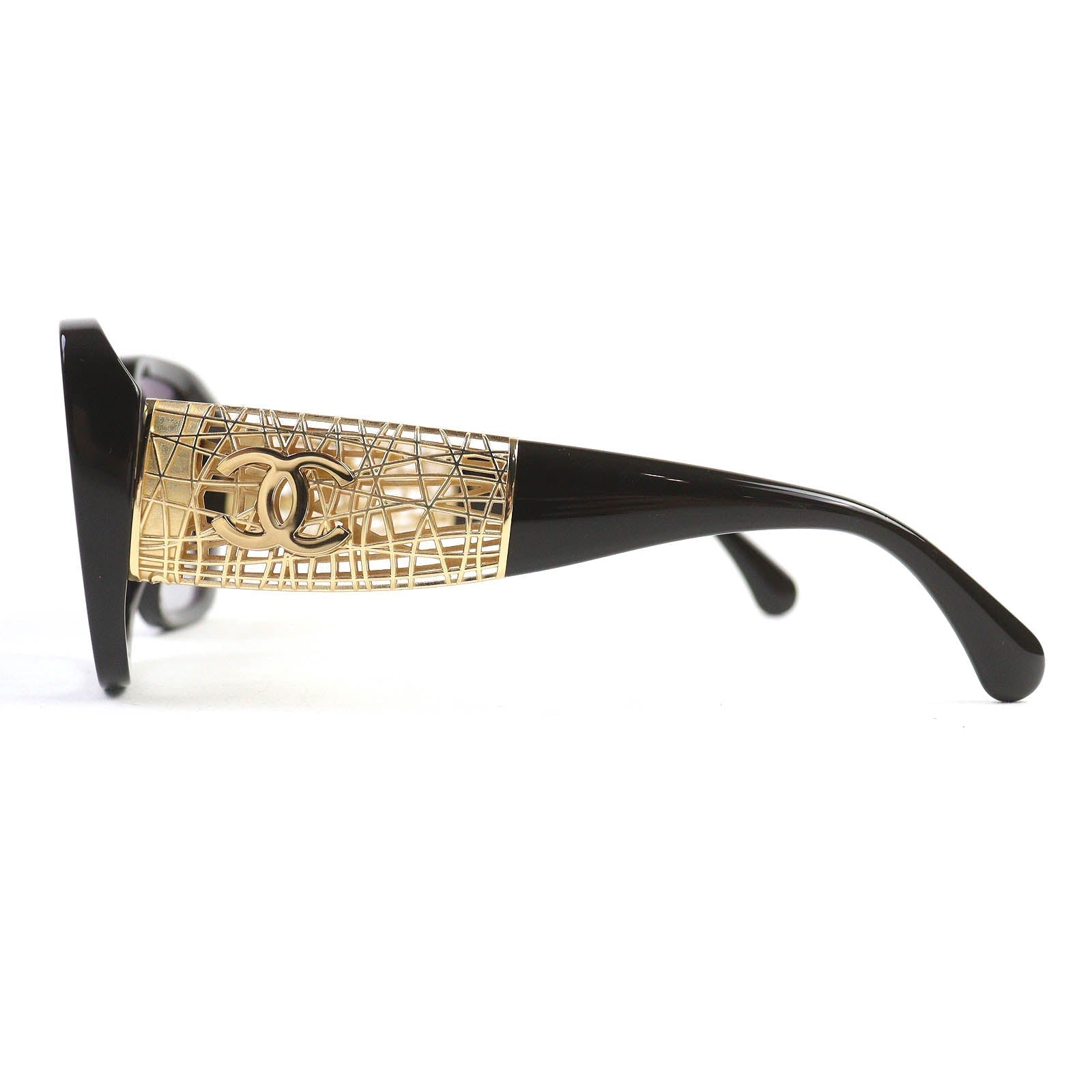 Chanel Coco Mark Square Shape Eyewear Sunglasses Bag