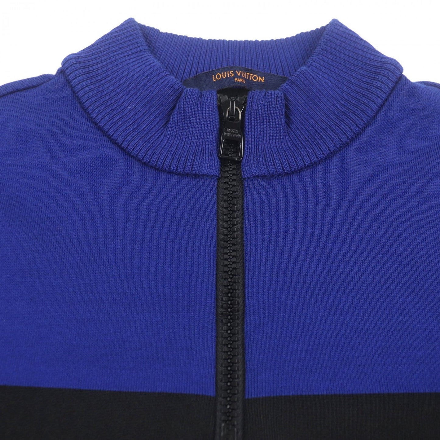 Louis Vuitton Short sleeve knit - Jacquard Cotton Black Blue Handbag