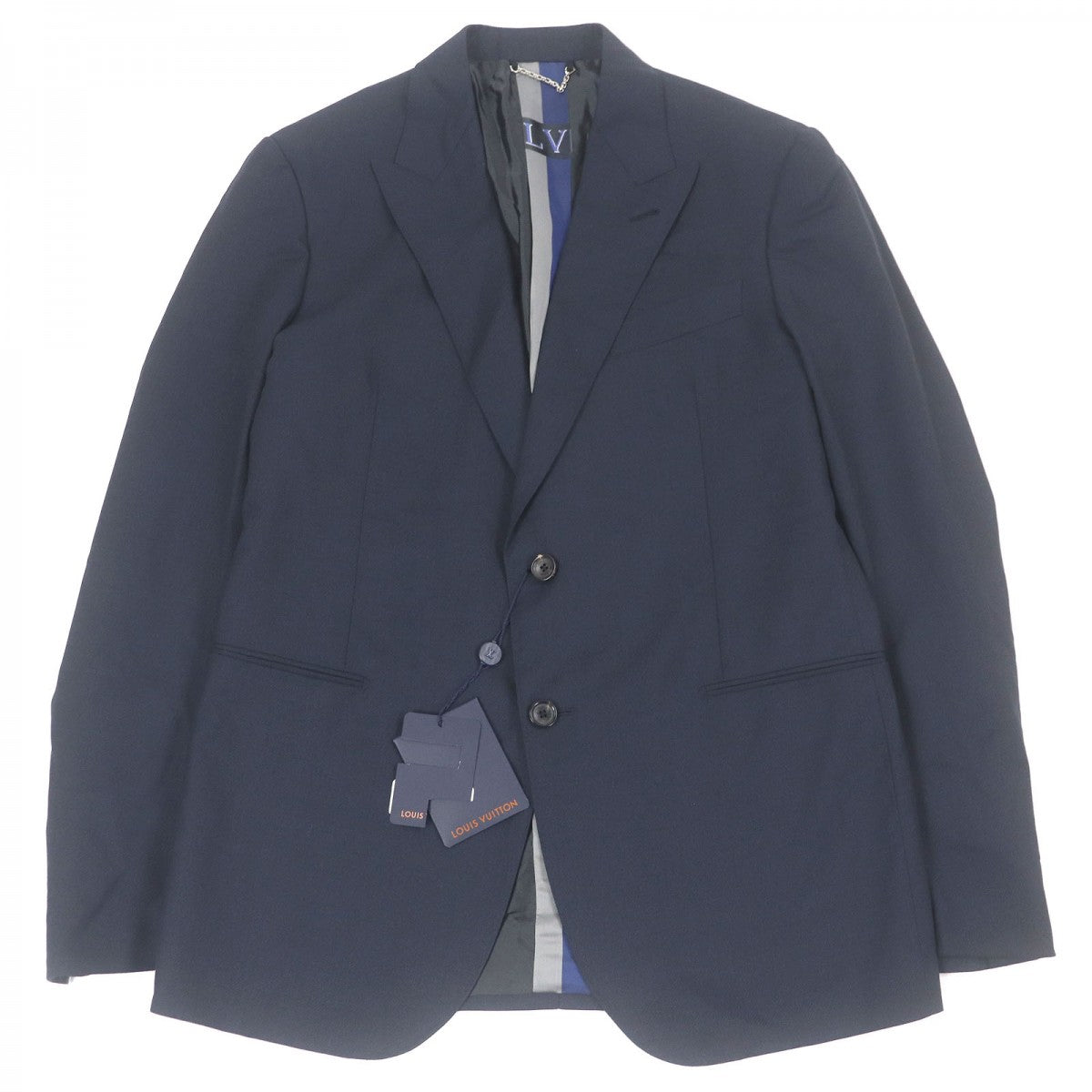 Louis Vuitton tailored jacket PONT NEUF FIT Wool Navy Apparel
