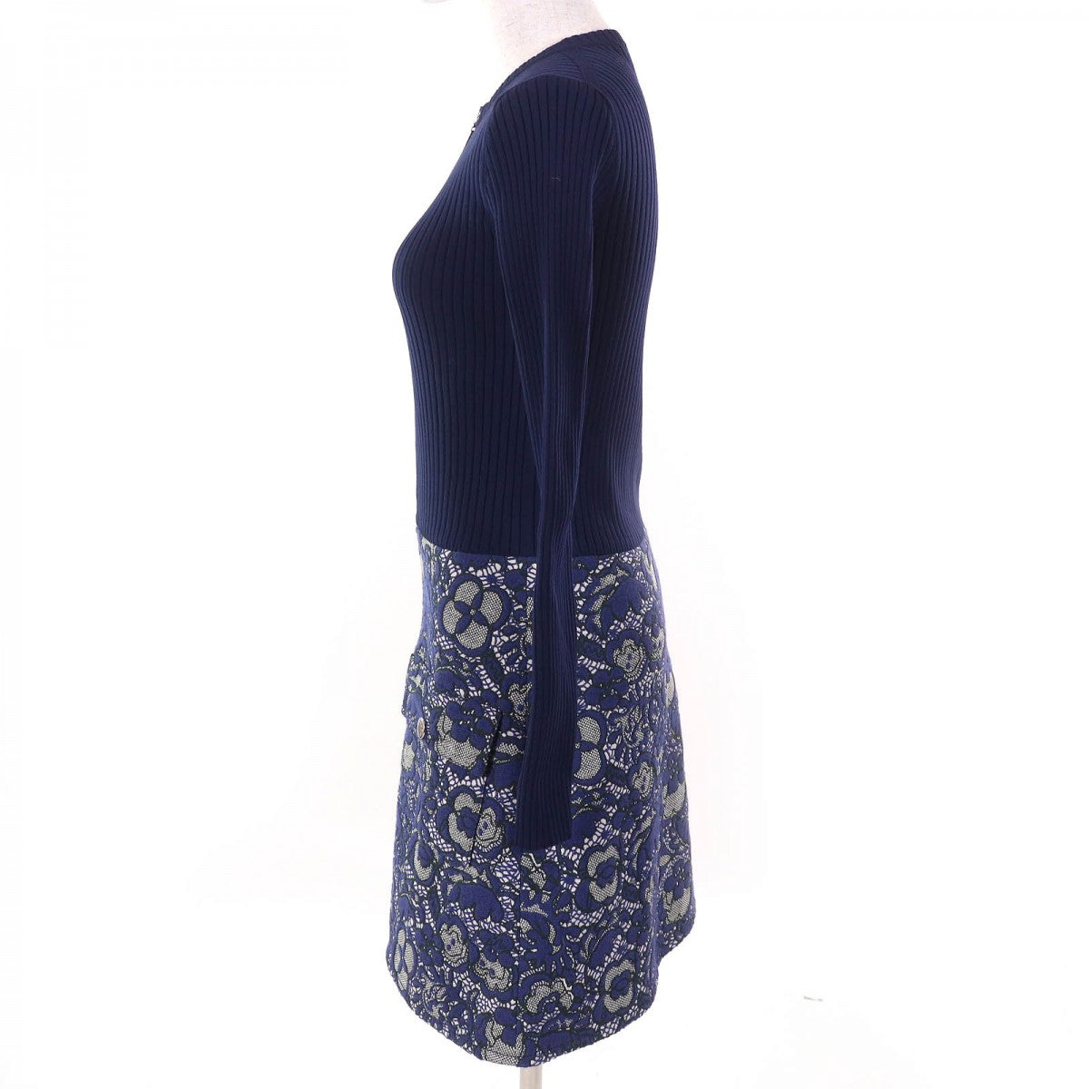 Louis Vuitton one piece XS Nylon Navy Handbag