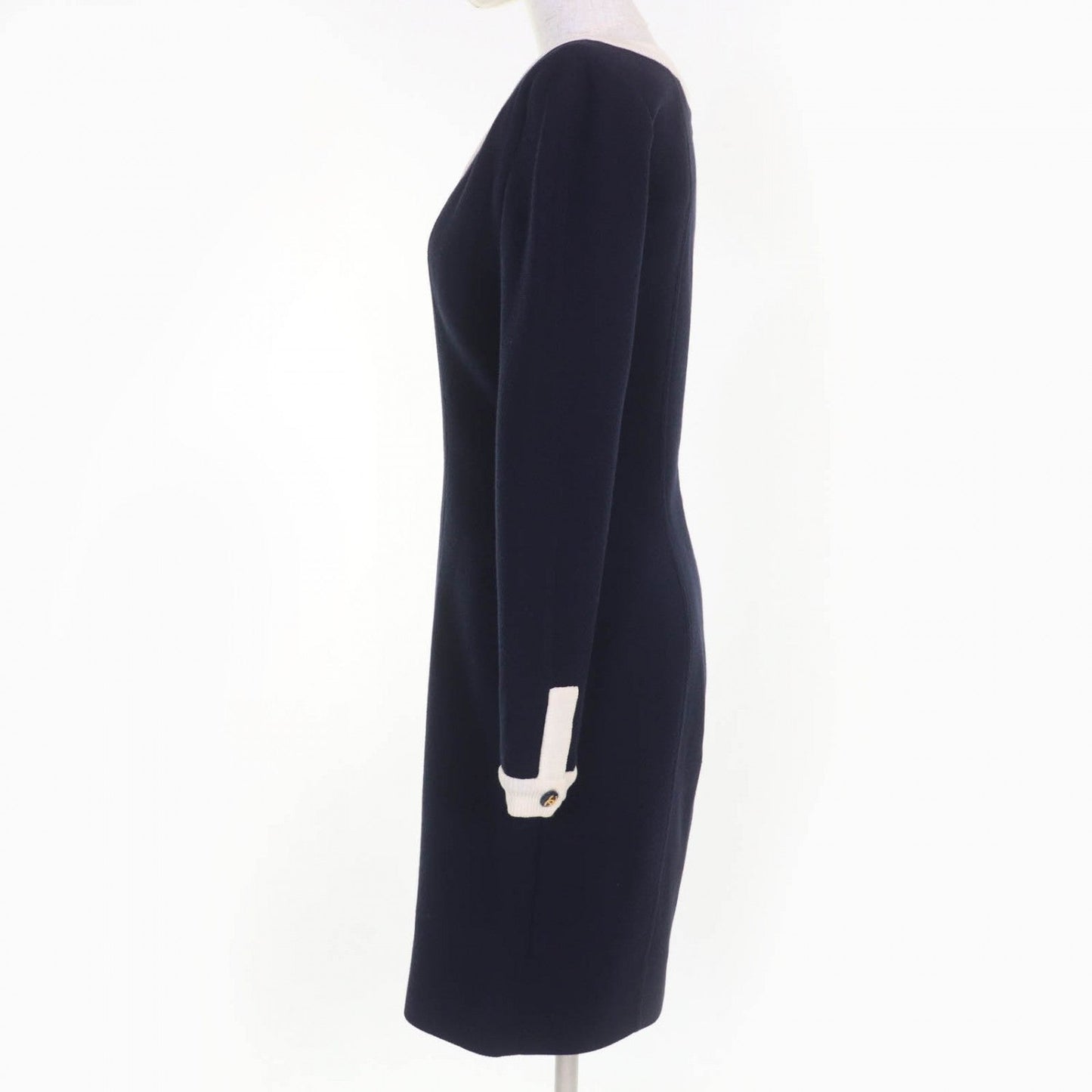 Chanel one piece cotton Navy 36 Handbag