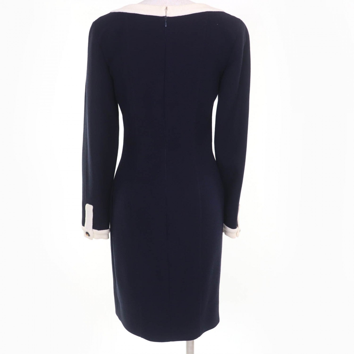 Chanel one piece cotton Navy 36 Handbag