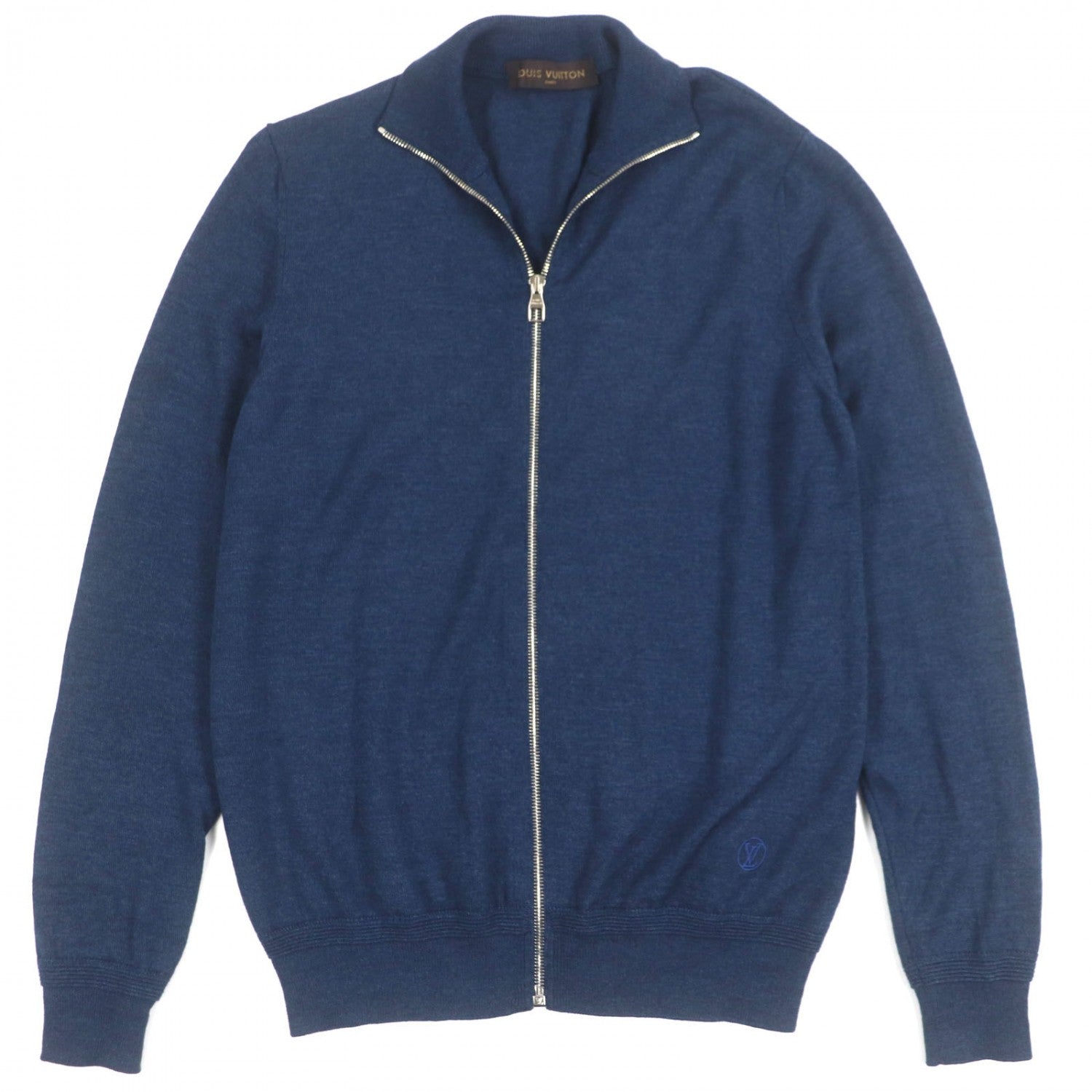 Louis Vuitton Jacket S Wool Navy Apparel