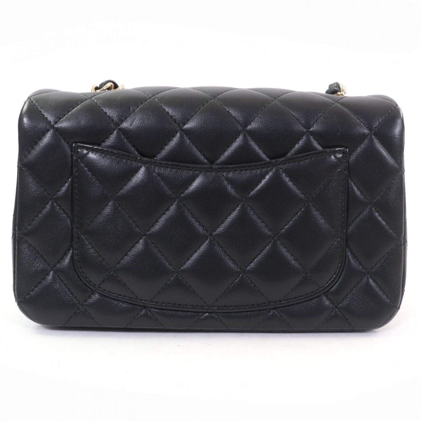 Chanel lambskin Matrasse 20 Black Shoulder Bag