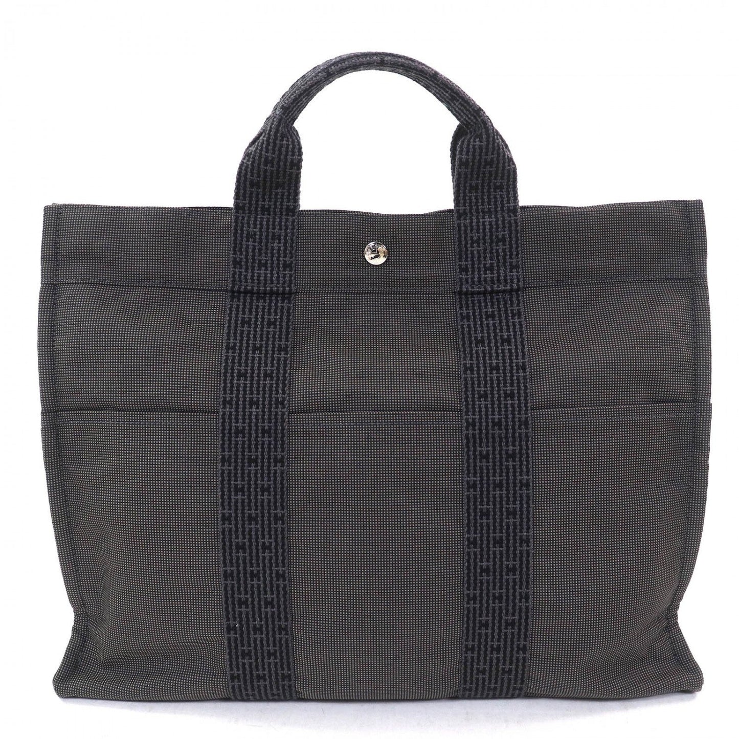 Tote Bag Polyester Gray Type Her Line