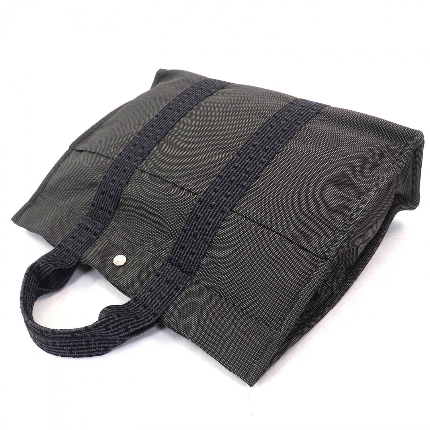 Tote Bag Polyester Gray Type Her Line