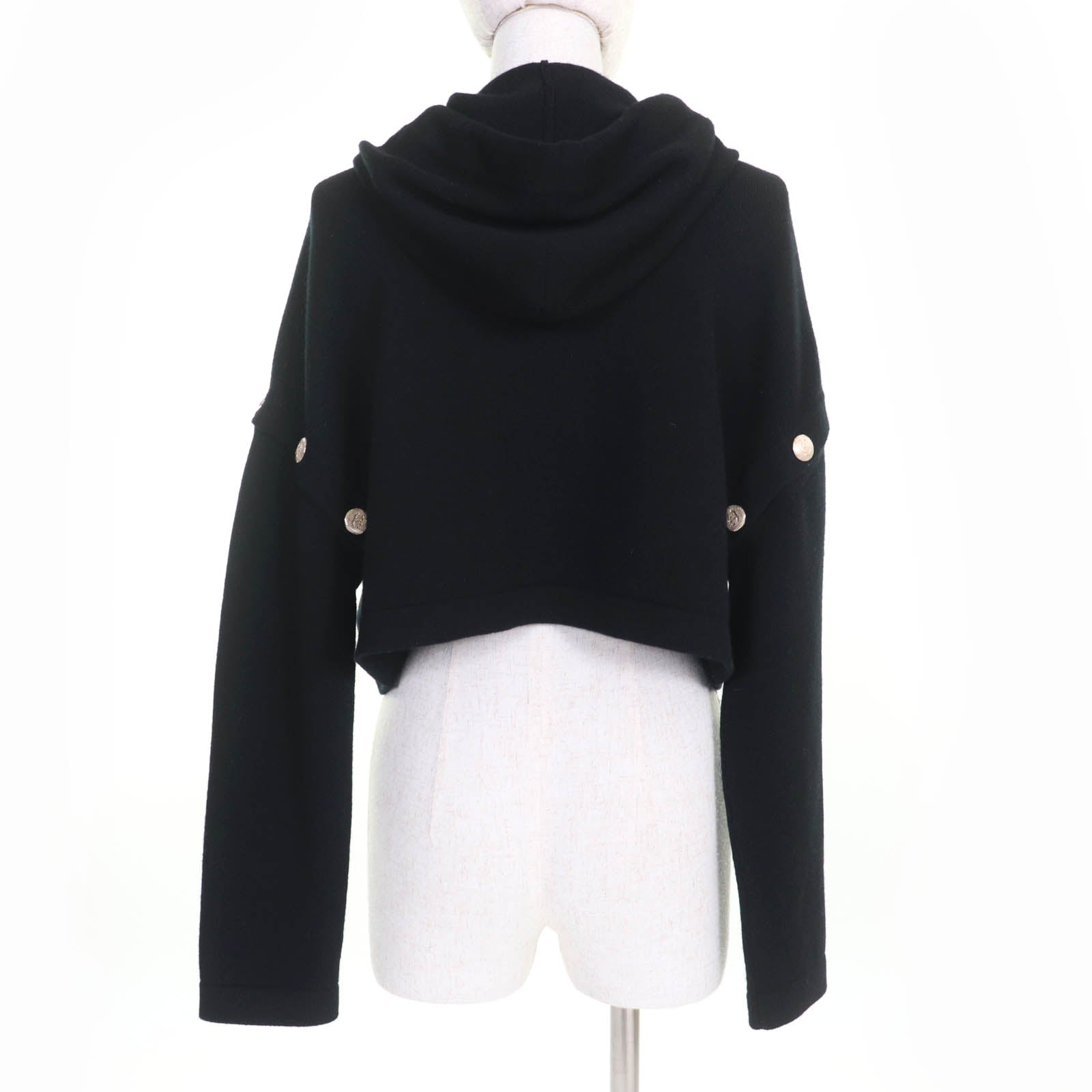 Chanel COCO Mark Button Cashmere 2way Knit
