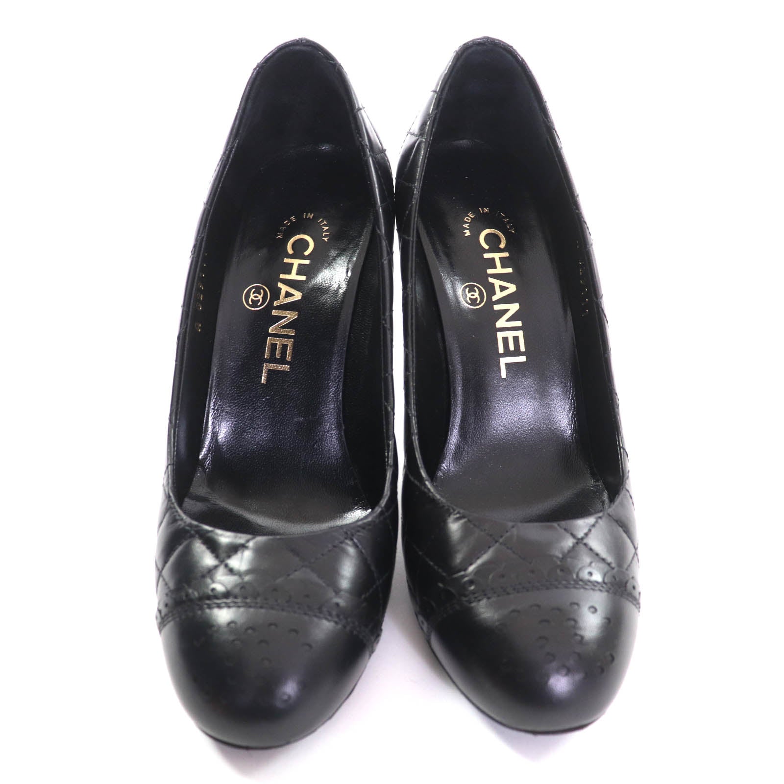 Chanel G29111 Leather Pumps Bag