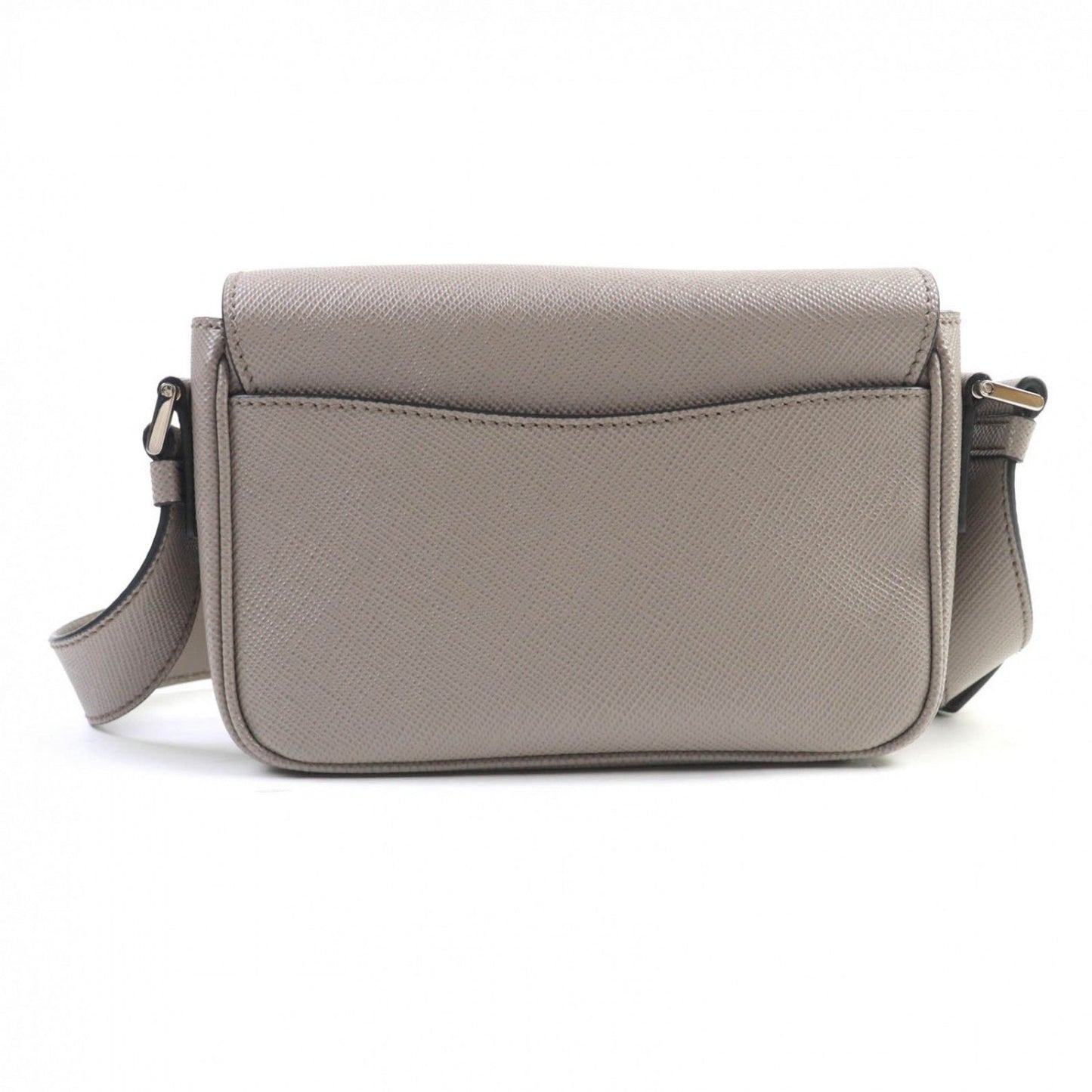 Shoulder Bag Safiano Leather Beige