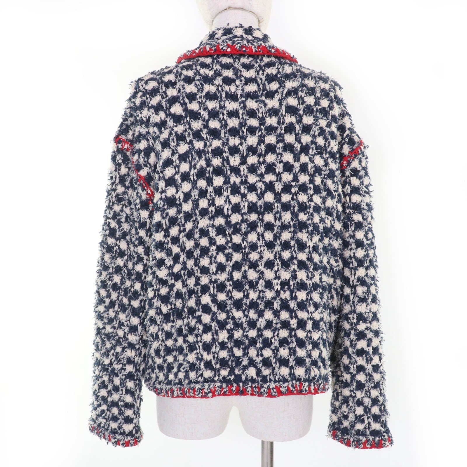 Chanel COCO Button Tweed Linen Jacket