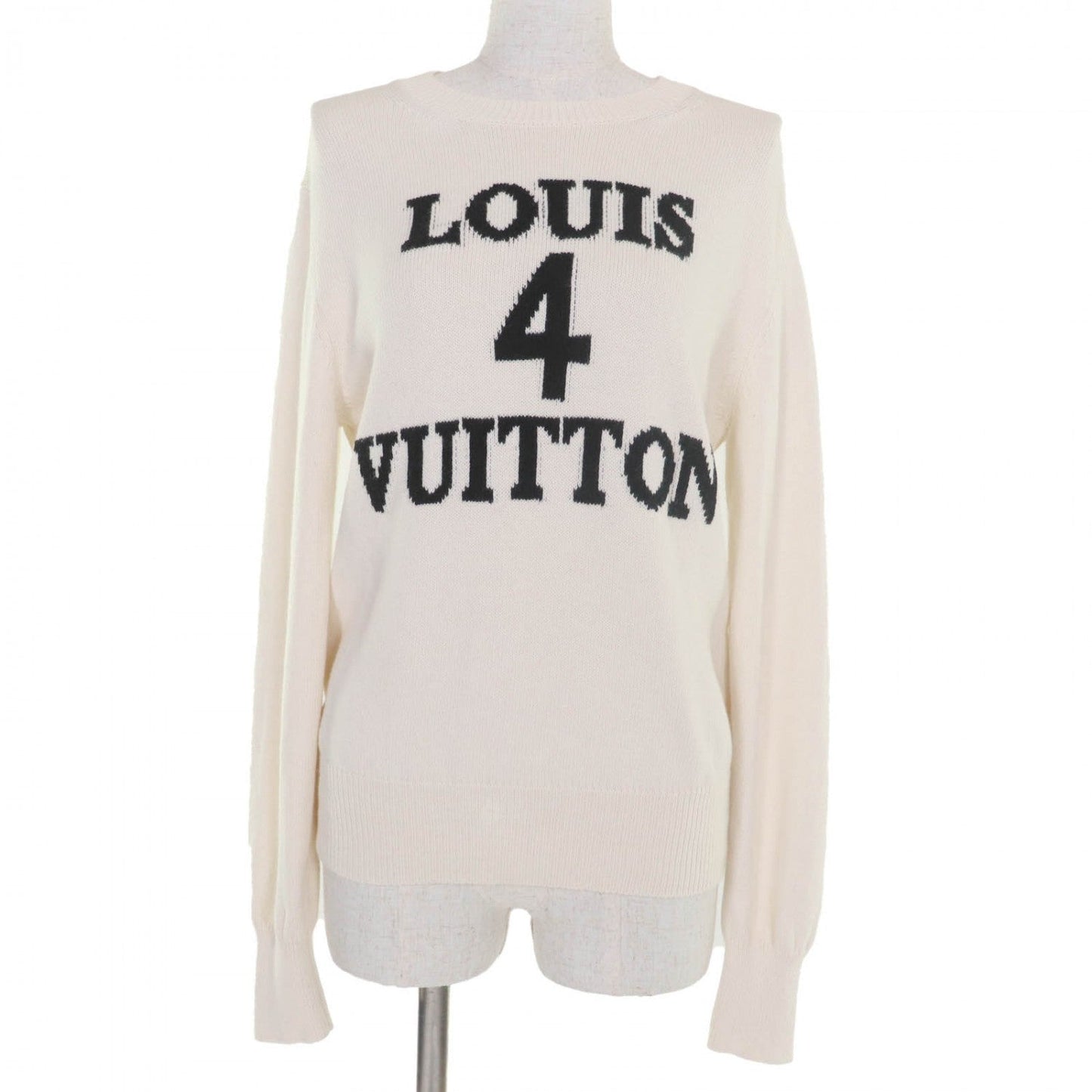 Louis Vuitton knit Ivory L Cotton Handbag