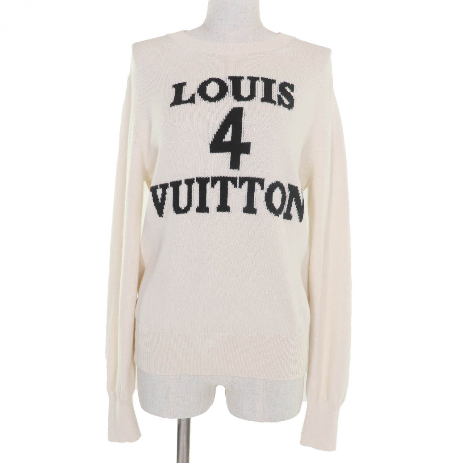 Louis Vuitton knit Ivory L Cotton Handbag