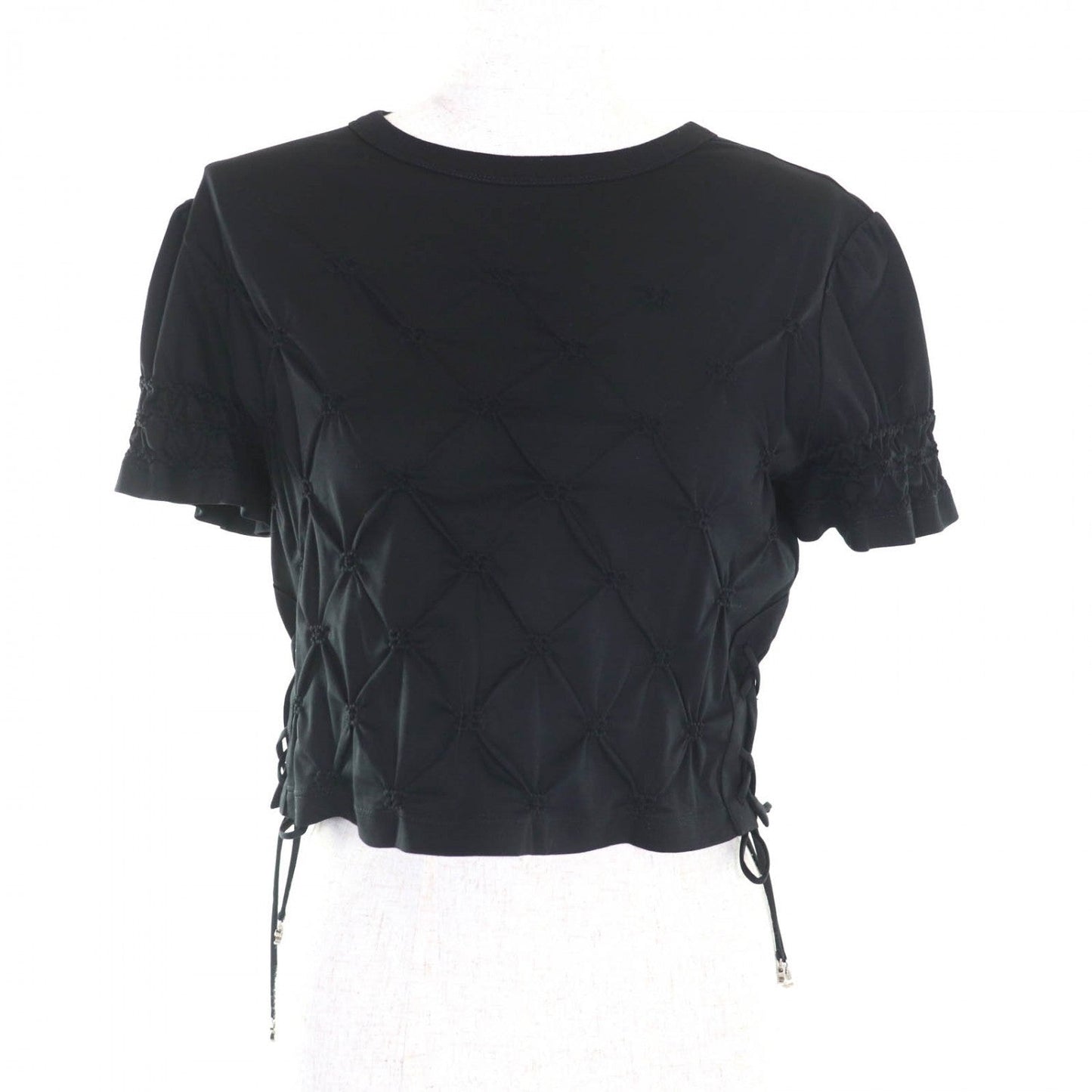 Chanel Cut cotton 38 Black Handbag