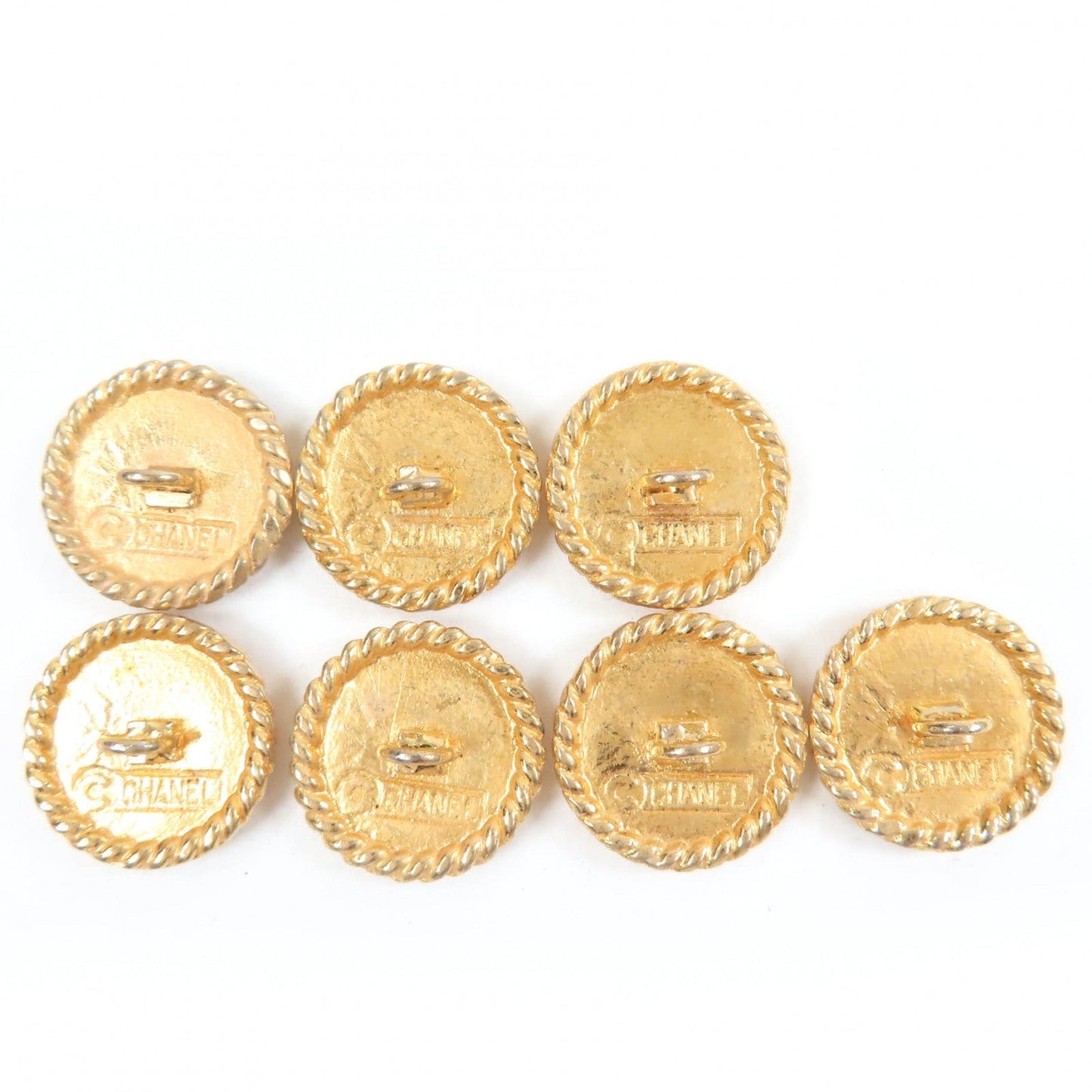 Chanel Clover Button Set Accessories Set