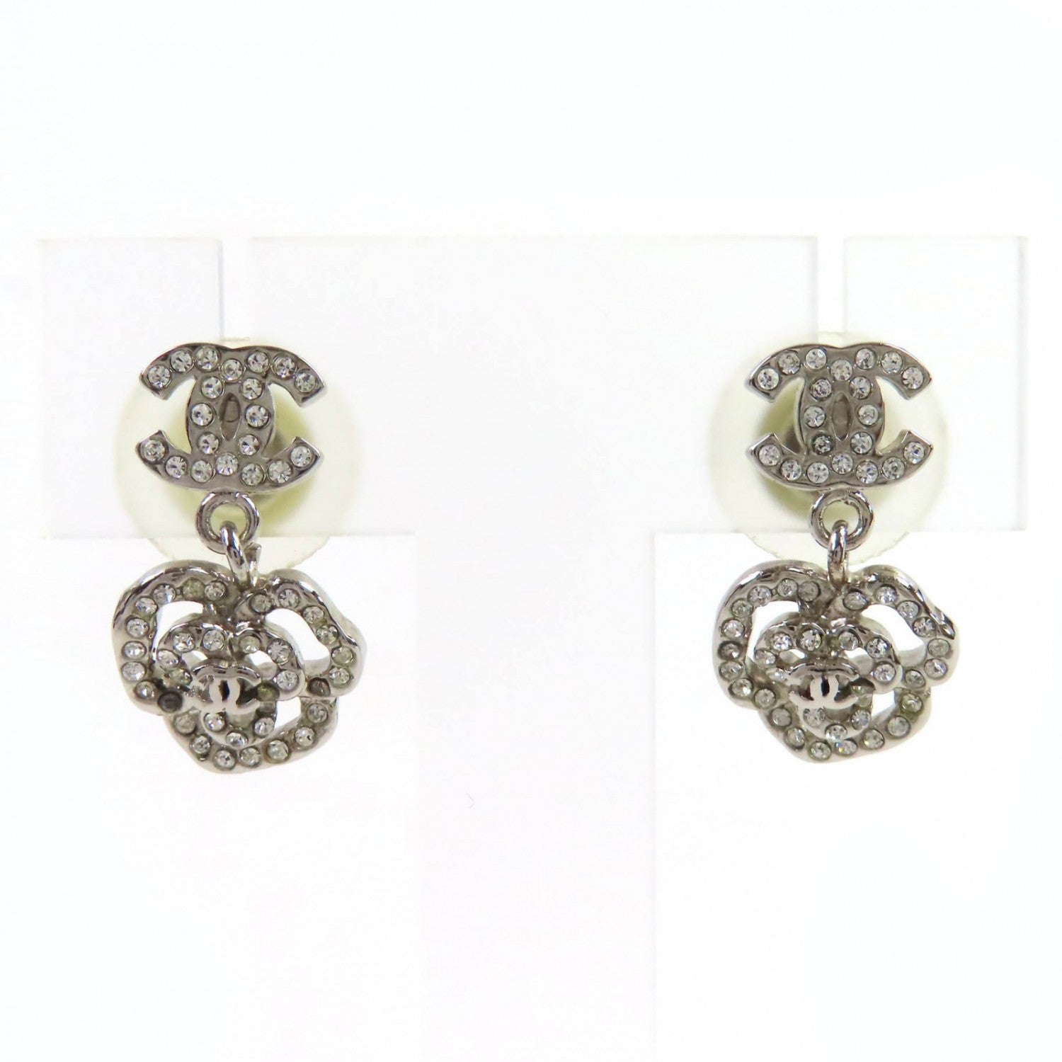 Chanel Pierce 07A Silver Jewelry