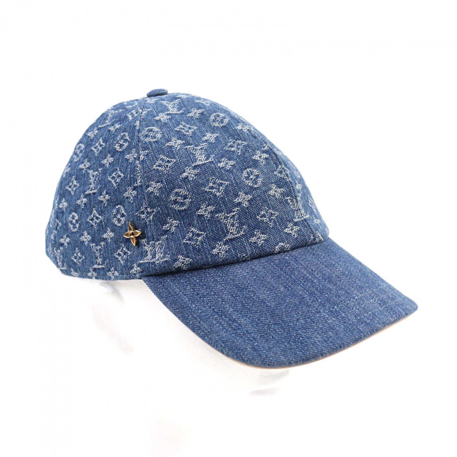 Louis Vuitton M7276L Indigo Cotton Blue Hat
