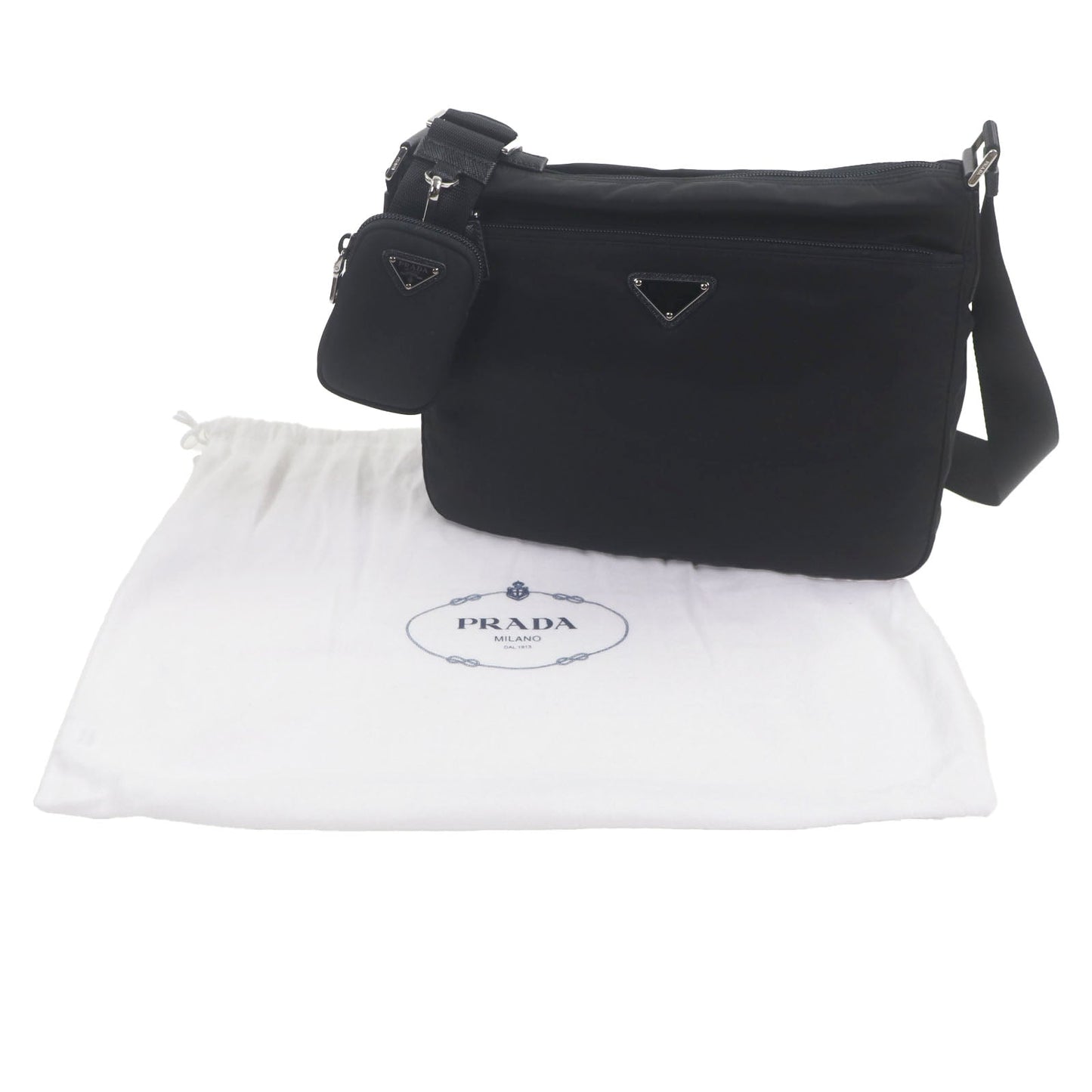 Prada 1Bc421 Shoulder Bag Nylon