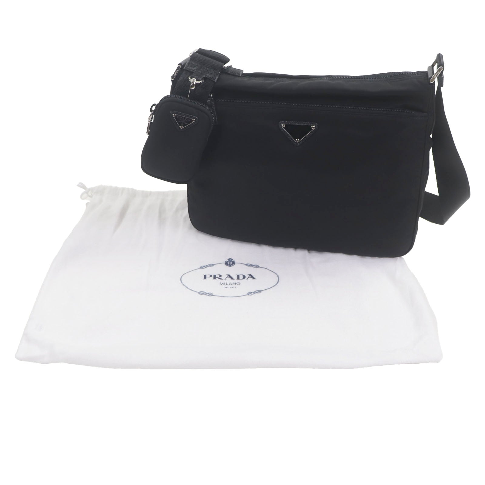 Prada 1Bc421 Shoulder Bag Nylon