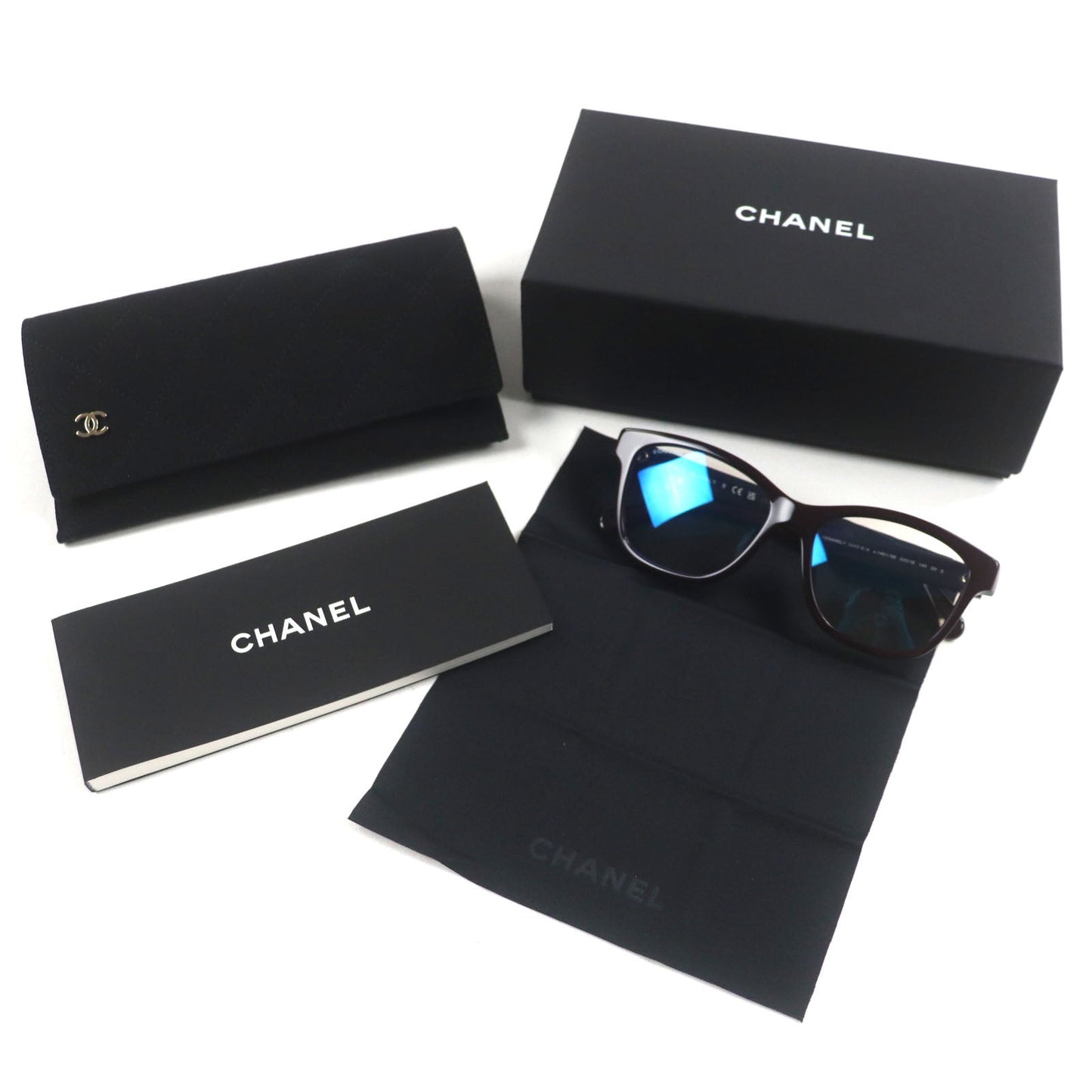Chanel Matelasse Coco Mark Glasses Bag