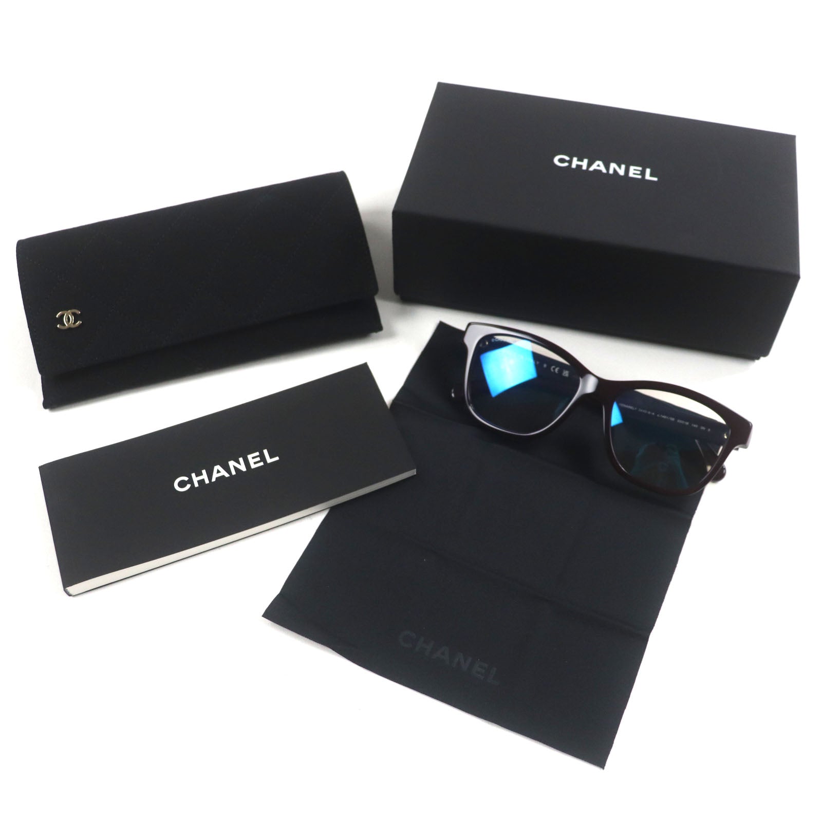 Chanel Matelasse Coco Mark Glasses Bag