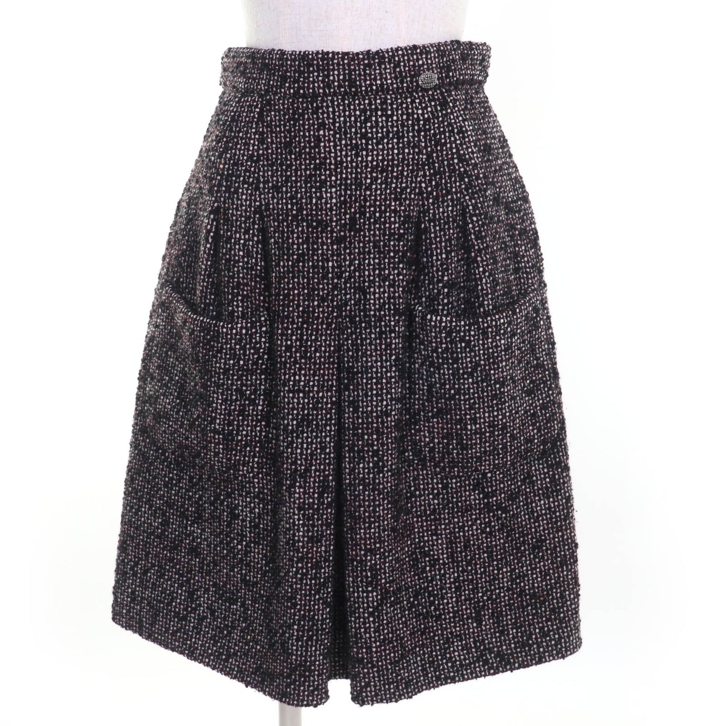 Chanel Tweed Wool Skirt