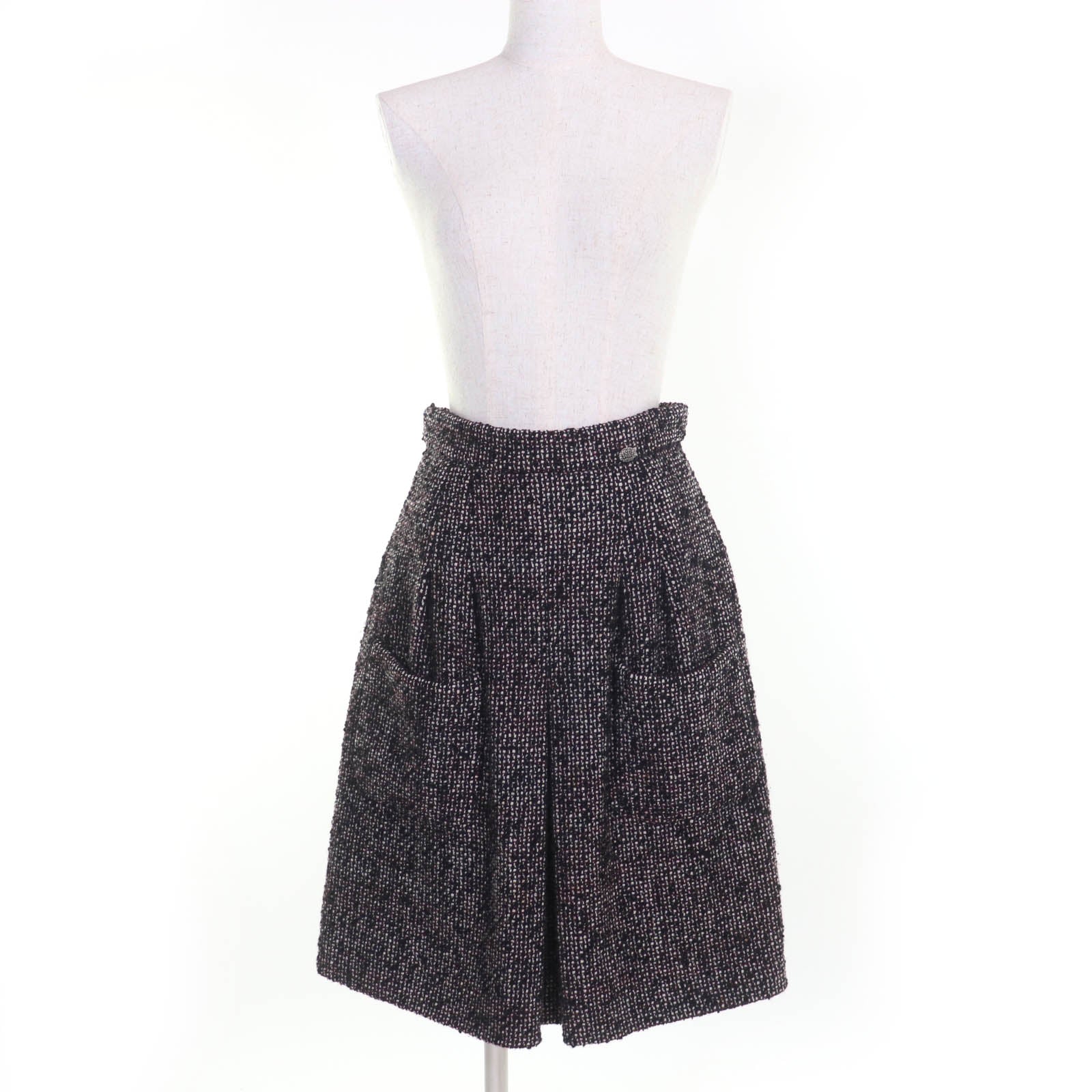 Chanel Tweed Wool Skirt