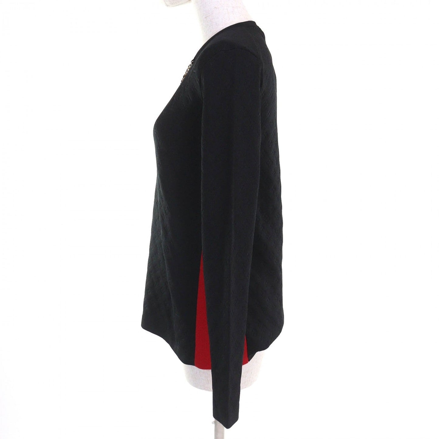 Louis Vuitton tops 1A9Z3E silk S Black Red Handbag