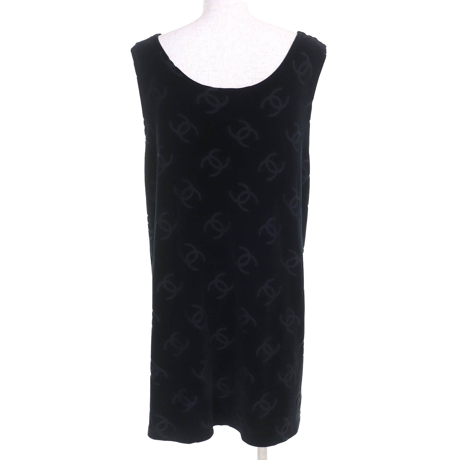 Chanel Coco Mark Velour Sleeveless Top Bag