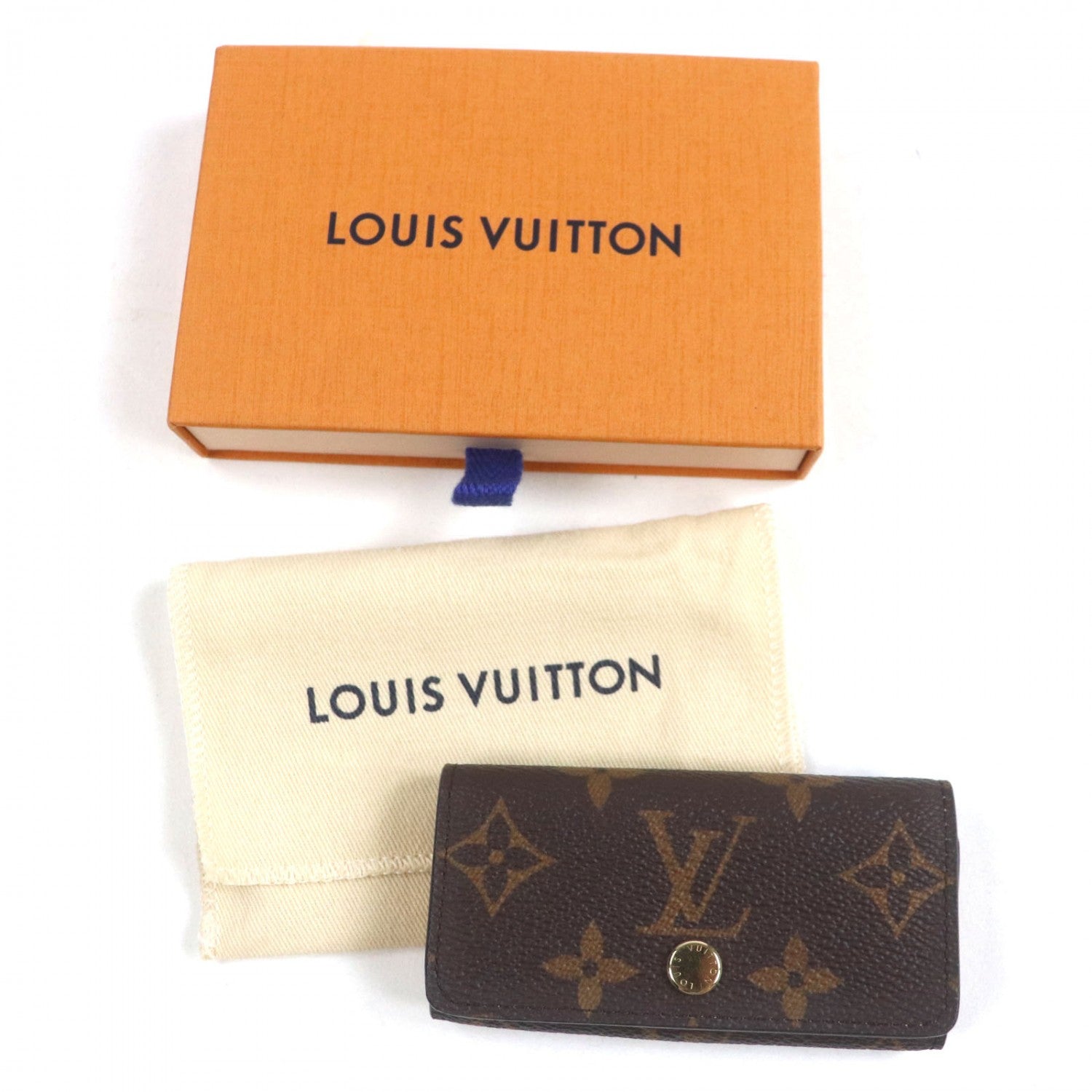 Louis Vuitton Key holder M83265 Shamalou Monogram Canvas Pink Key Chain