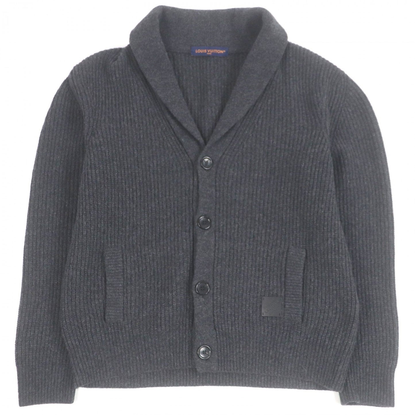 Louis Vuitton cardigan L Wool Gray Apparel
