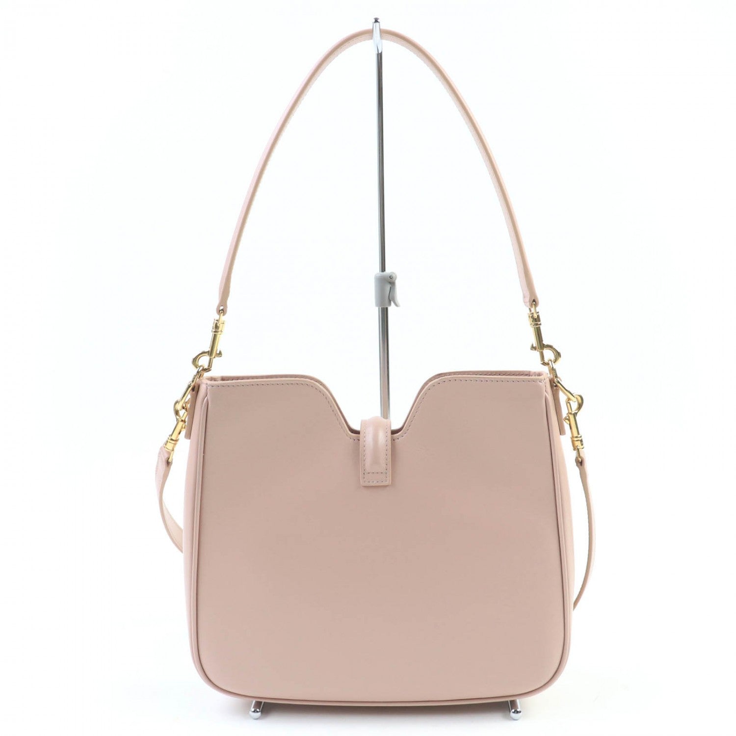 Shoulder Bag Smooth Rubbed Soft Peach Camille Small