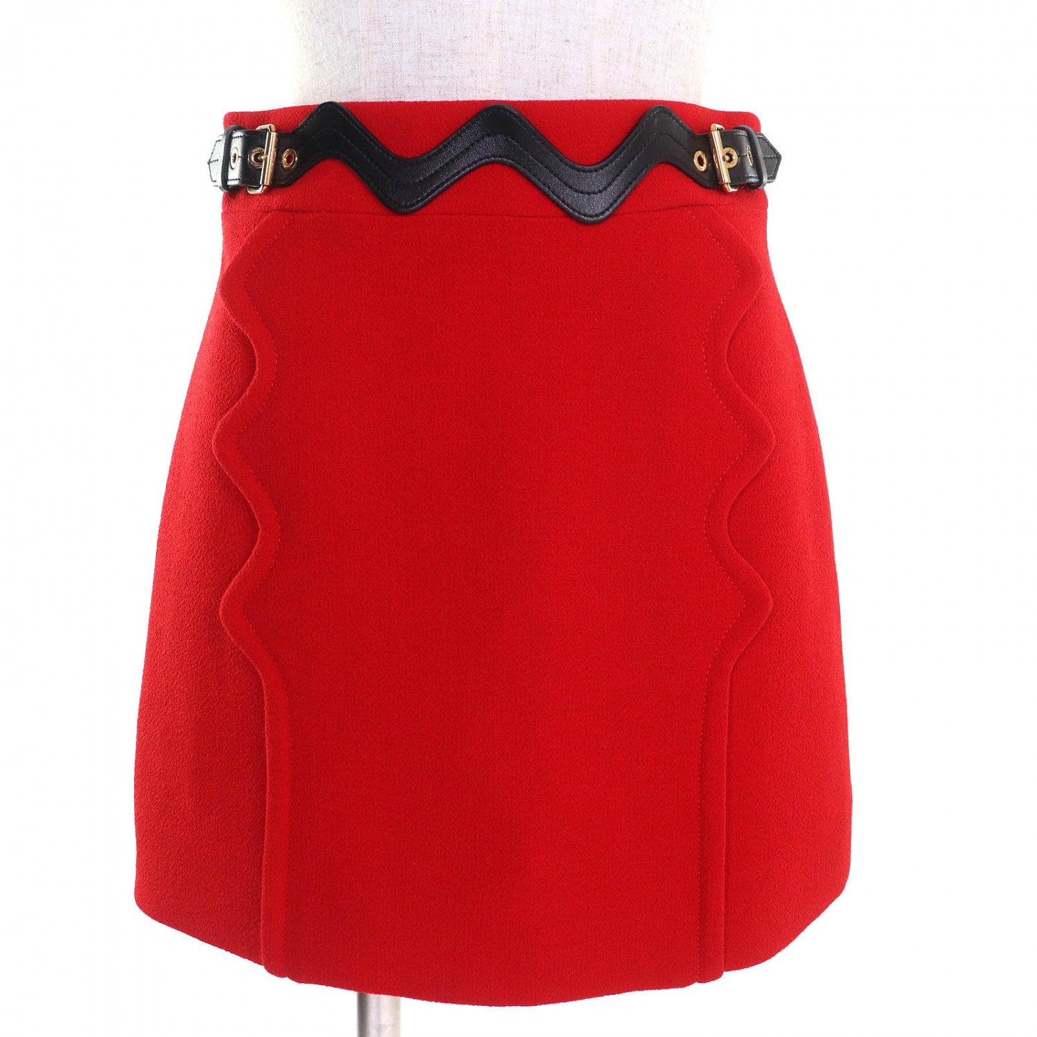 Louis Vuitton FPSK28 34 Wool Red Mini Apparel
