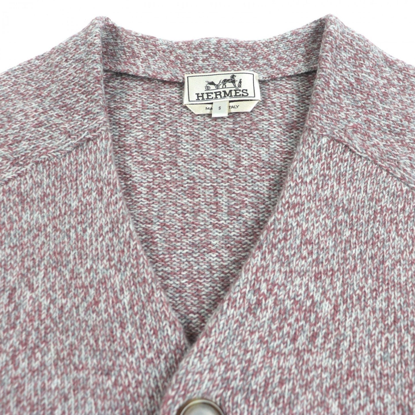 Cardigan Cashmere Type S Handbag Blue Pink Travel Bag