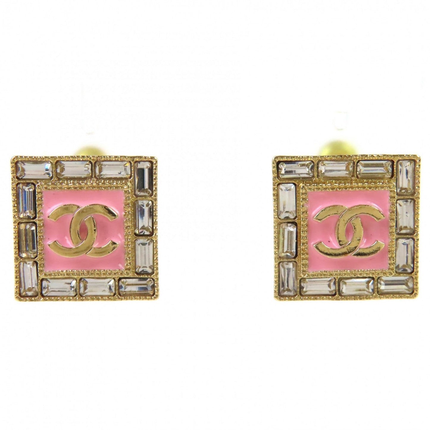 Chanel Pierce B24S Ã£  ¼ Pink Gold Jewelry