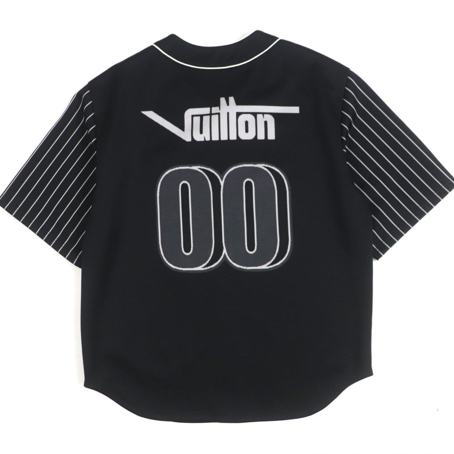 Louis Vuitton Short sleeve shirt polyester S Black Apparel