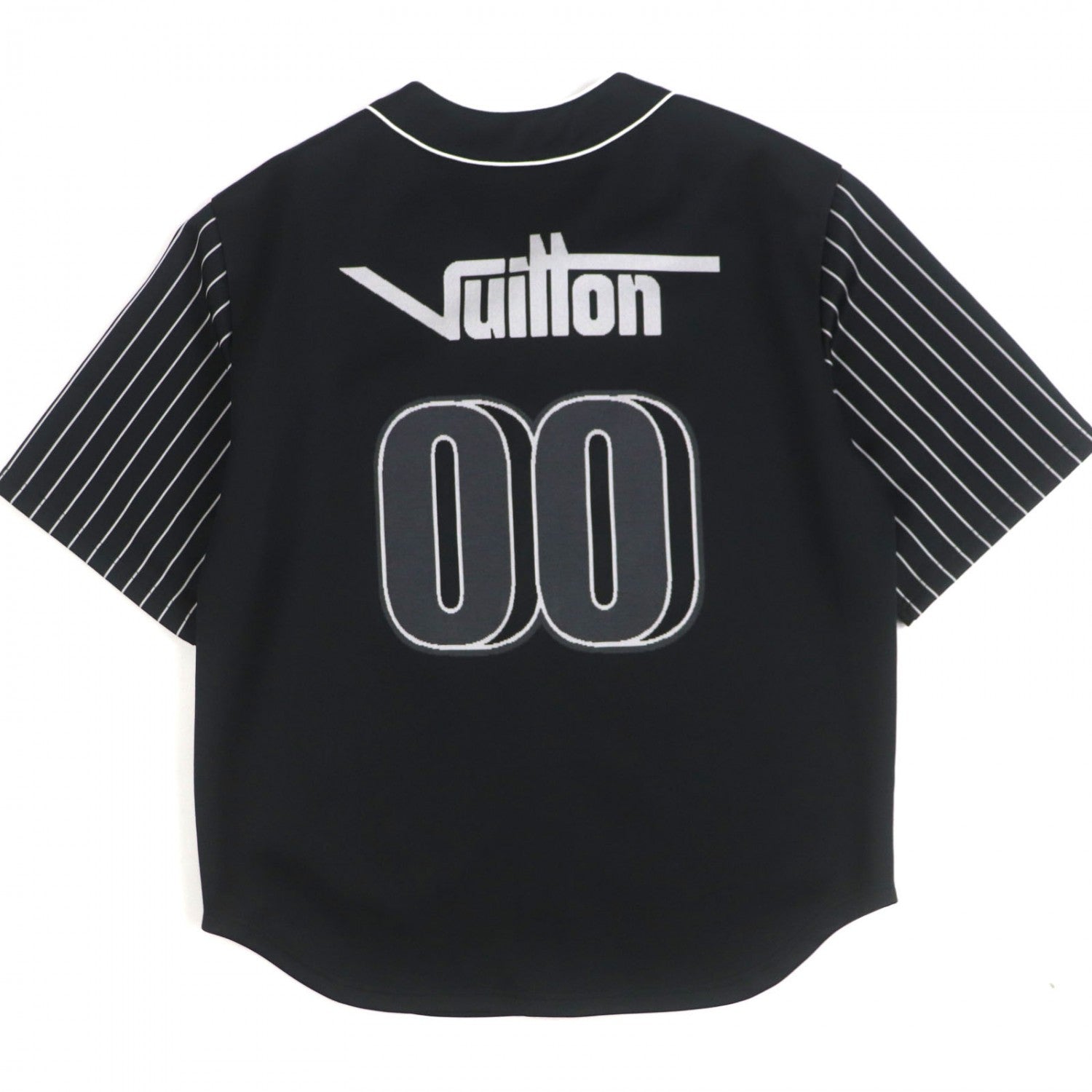 Louis Vuitton Short sleeve shirt polyester S Black Apparel