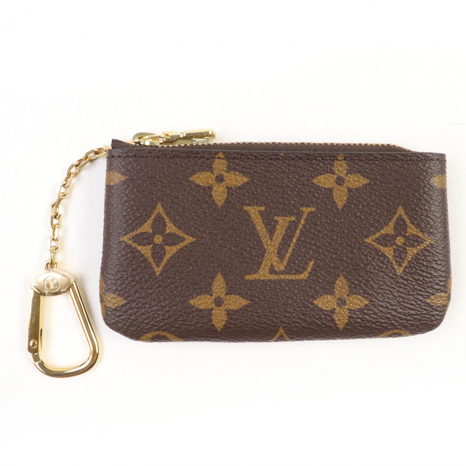 Louis Vuitton Coin M62650 Key holder Monogram Canvas Brown Key Chain