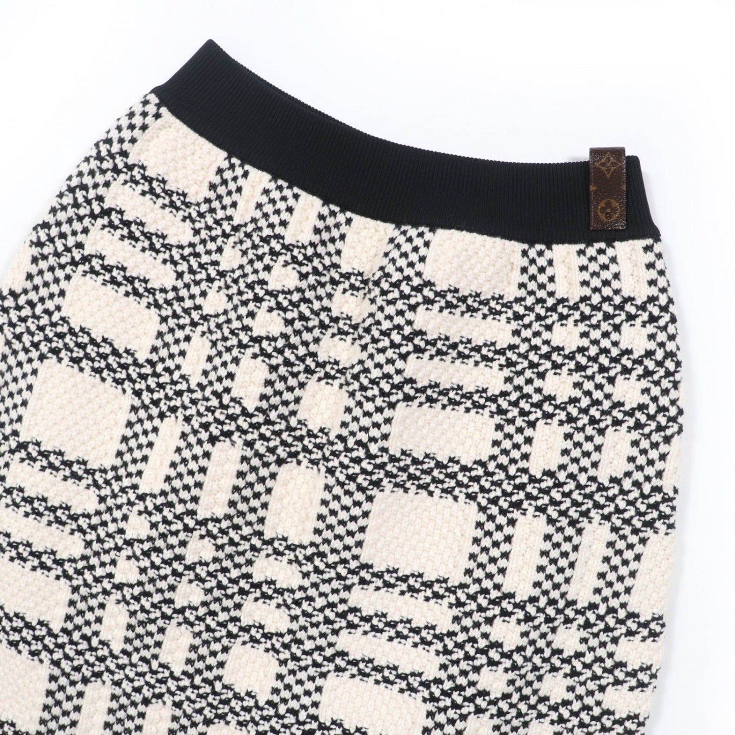 Louis Vuitton Tight M Wool Black White Apparel