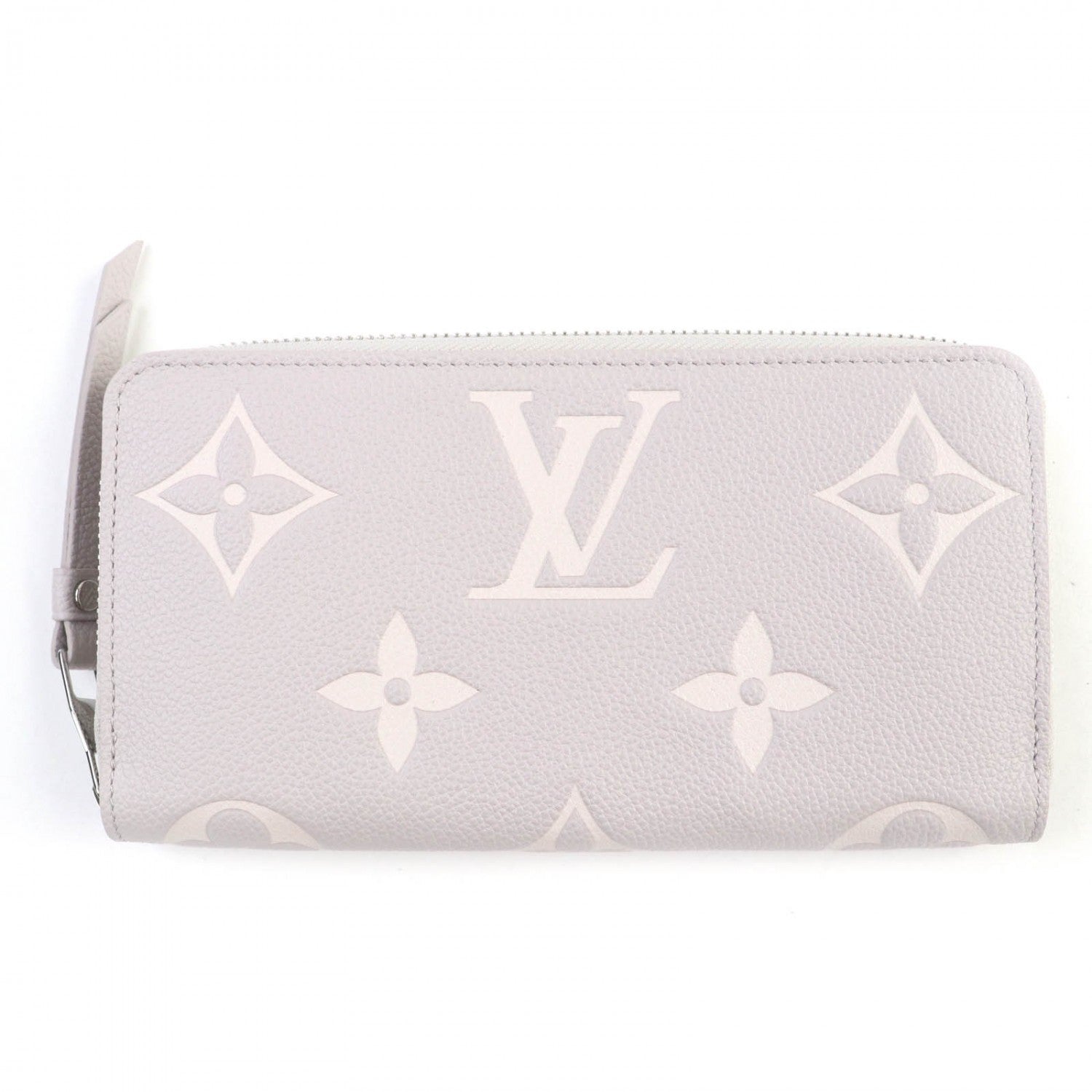 Louis Vuitton Long Purse M14228 Ann Platt Monogram White Gray Wallet Case