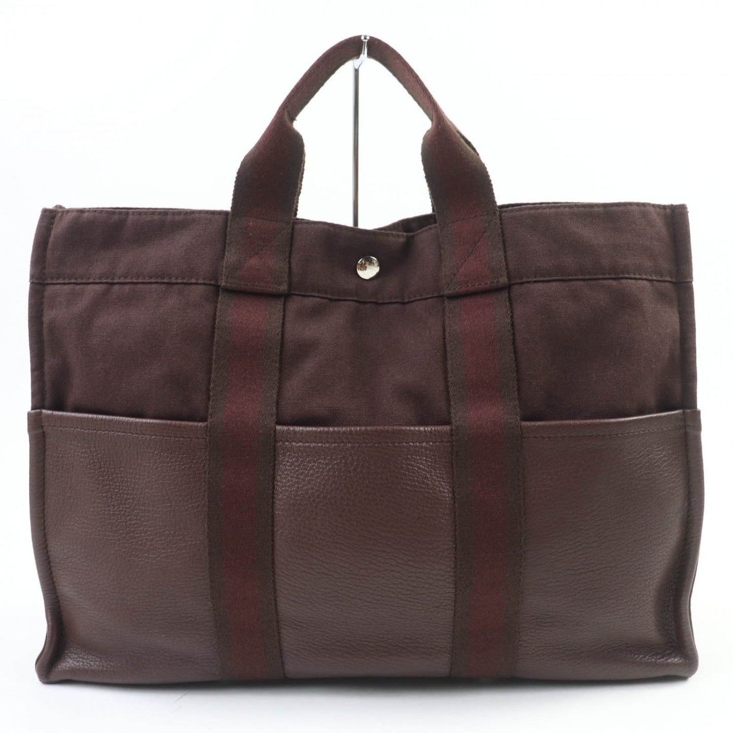 Tote Bag Cotton Fool Toe Mm Brown